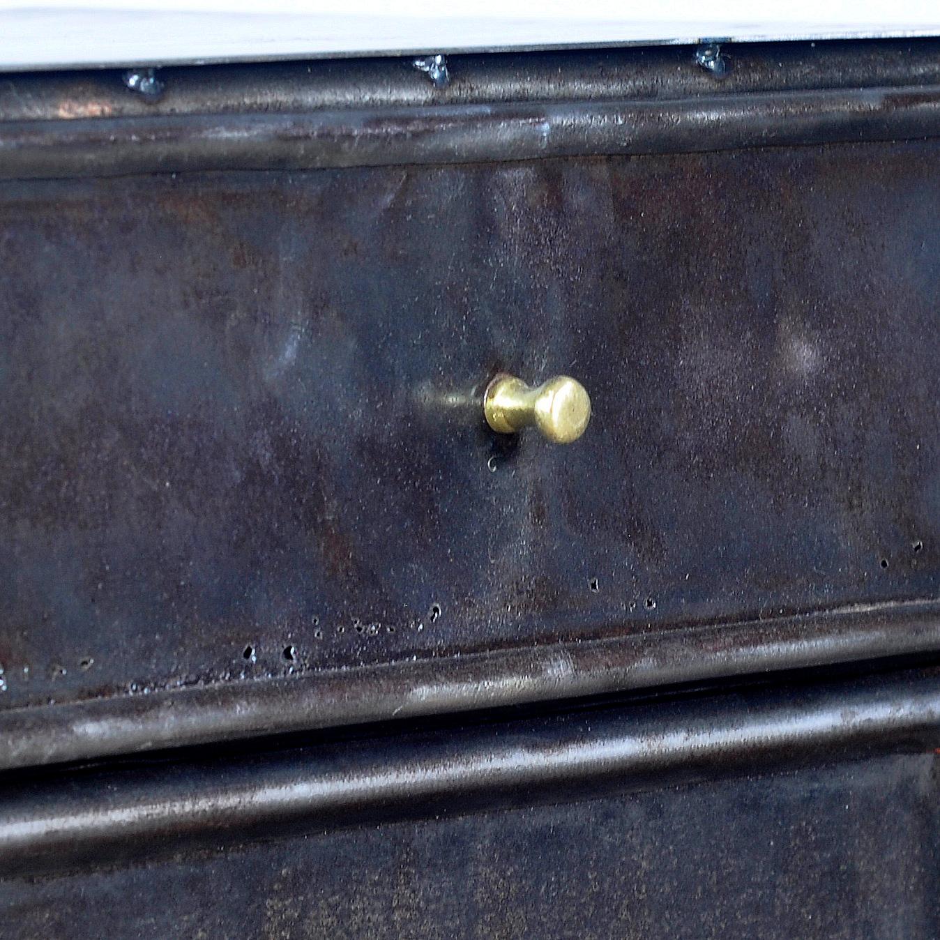 Early 20th Century Set iron nightstands, 1910s