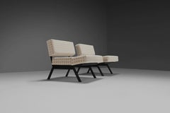 Set Italian of ‘Panchetto’ Reclining Chairs by Rito Valla for IPE, Italy 1960s