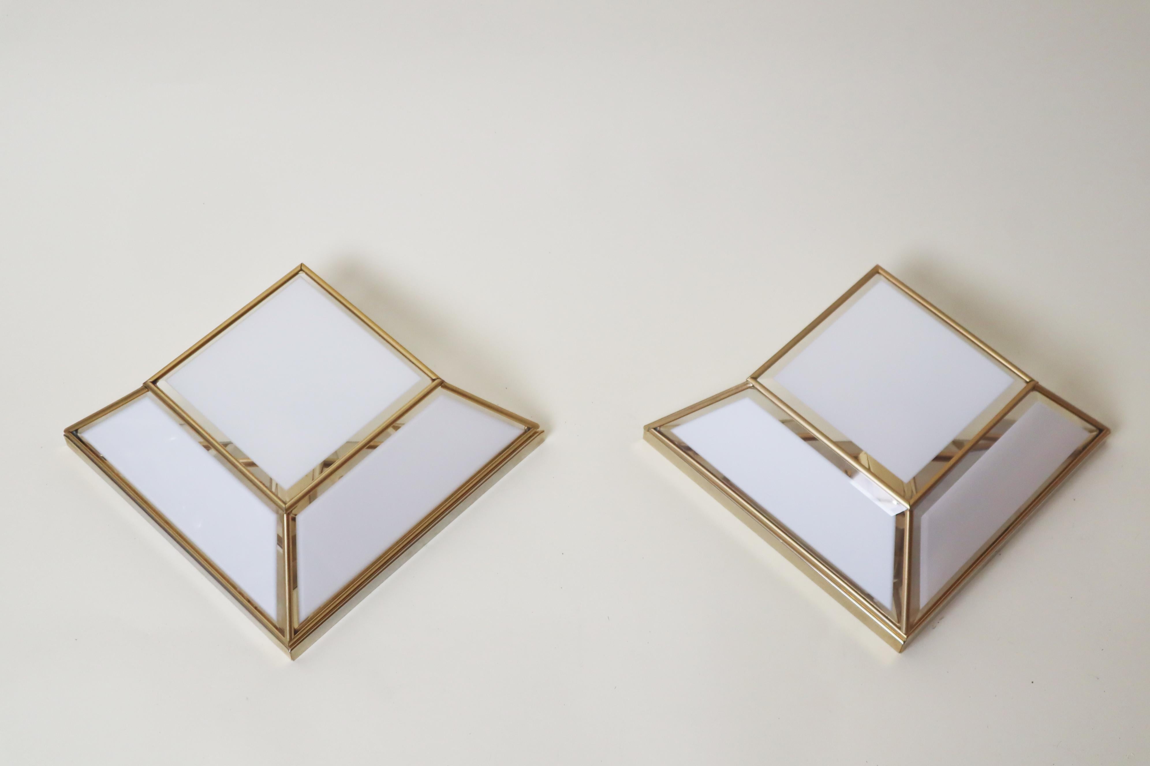 Set bollos de cristal tallado dorado Art Decó Revival Italien en Bueno estado para la venta en Hannover, DE