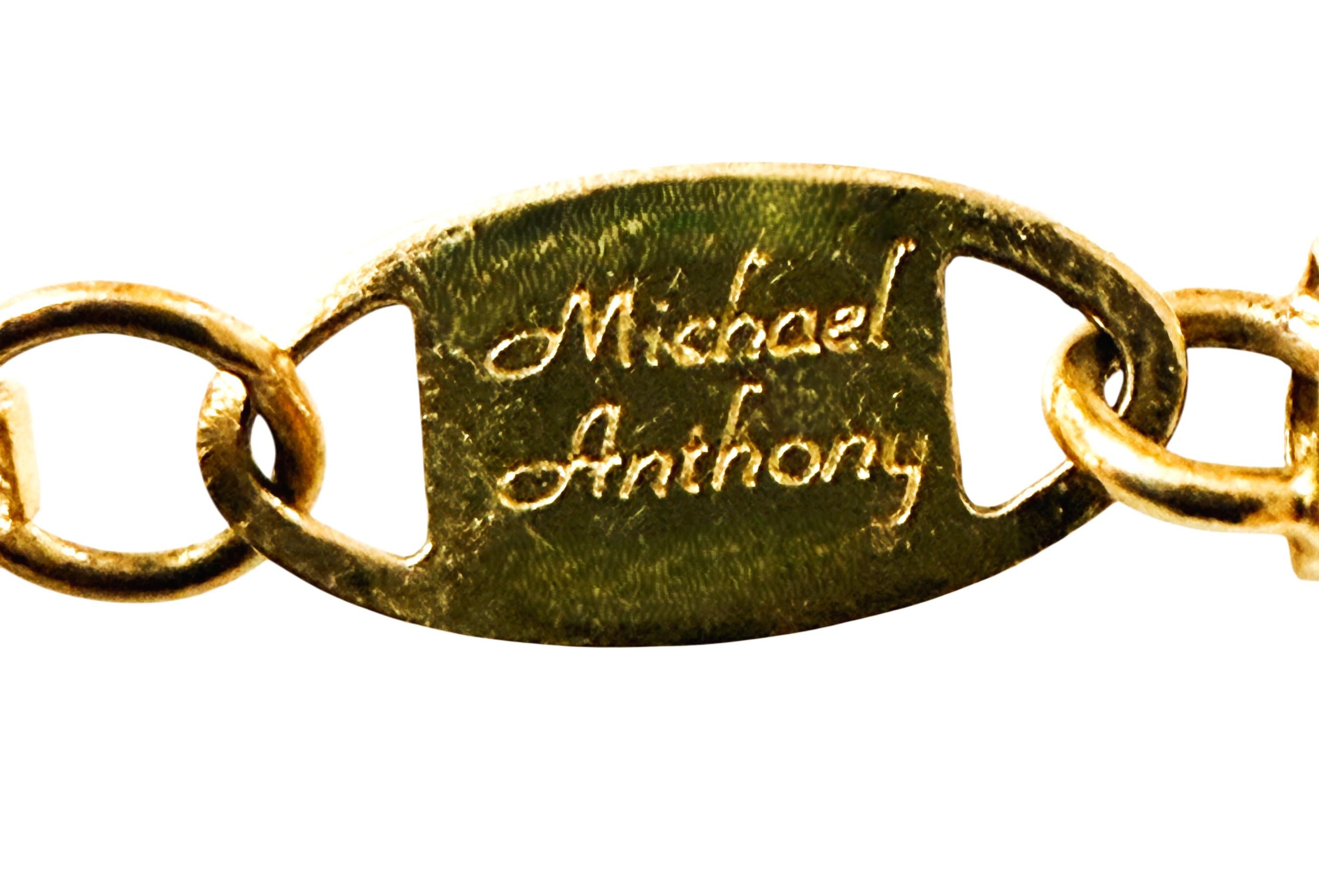 Set KLM 14k Yellow & White Gold .30 Carat Diamond Pave Pendant & Earrings For Sale 10