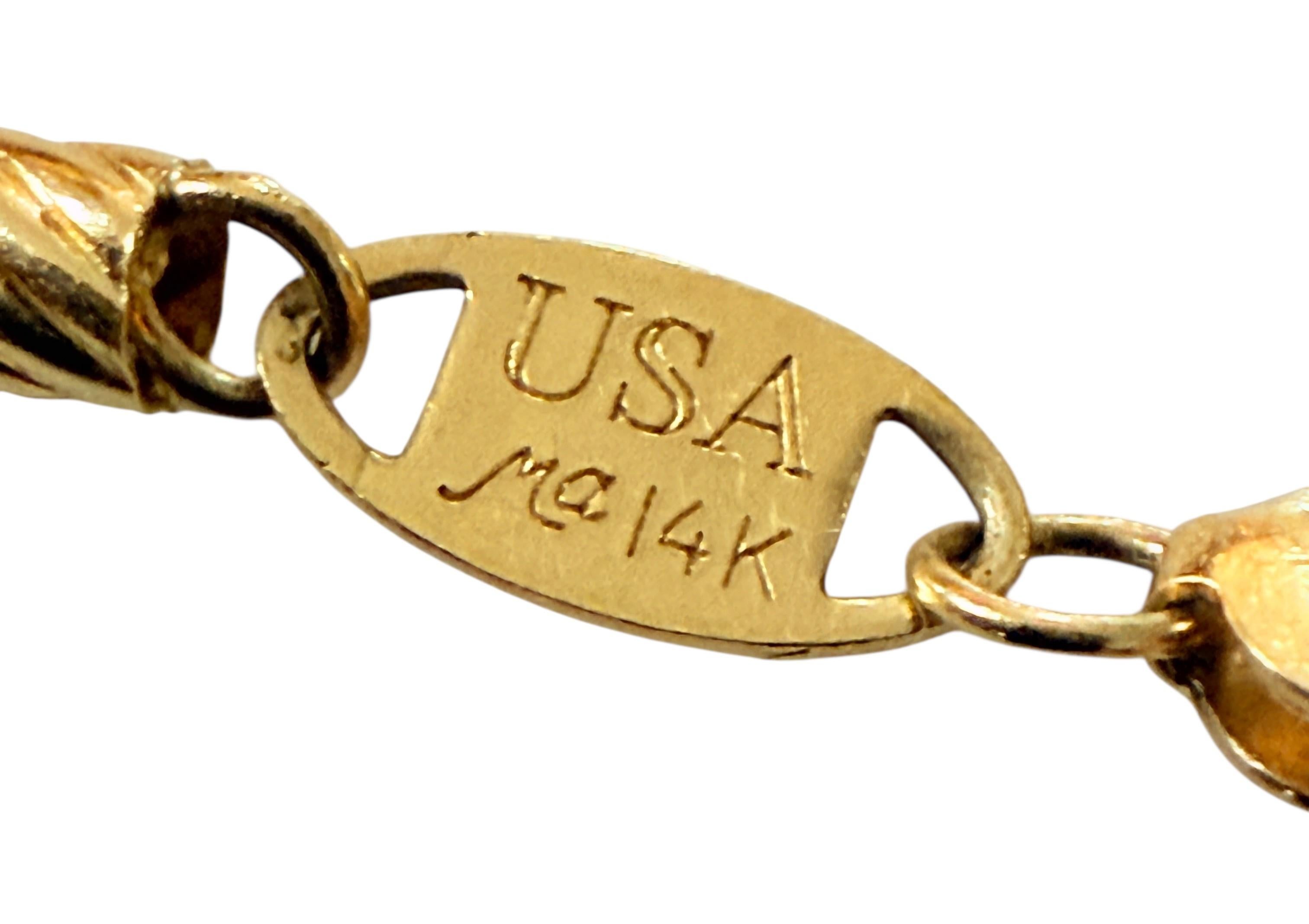 Set KLM 14k Yellow & White Gold .30 Carat Diamond Pave Pendant & Earrings For Sale 11