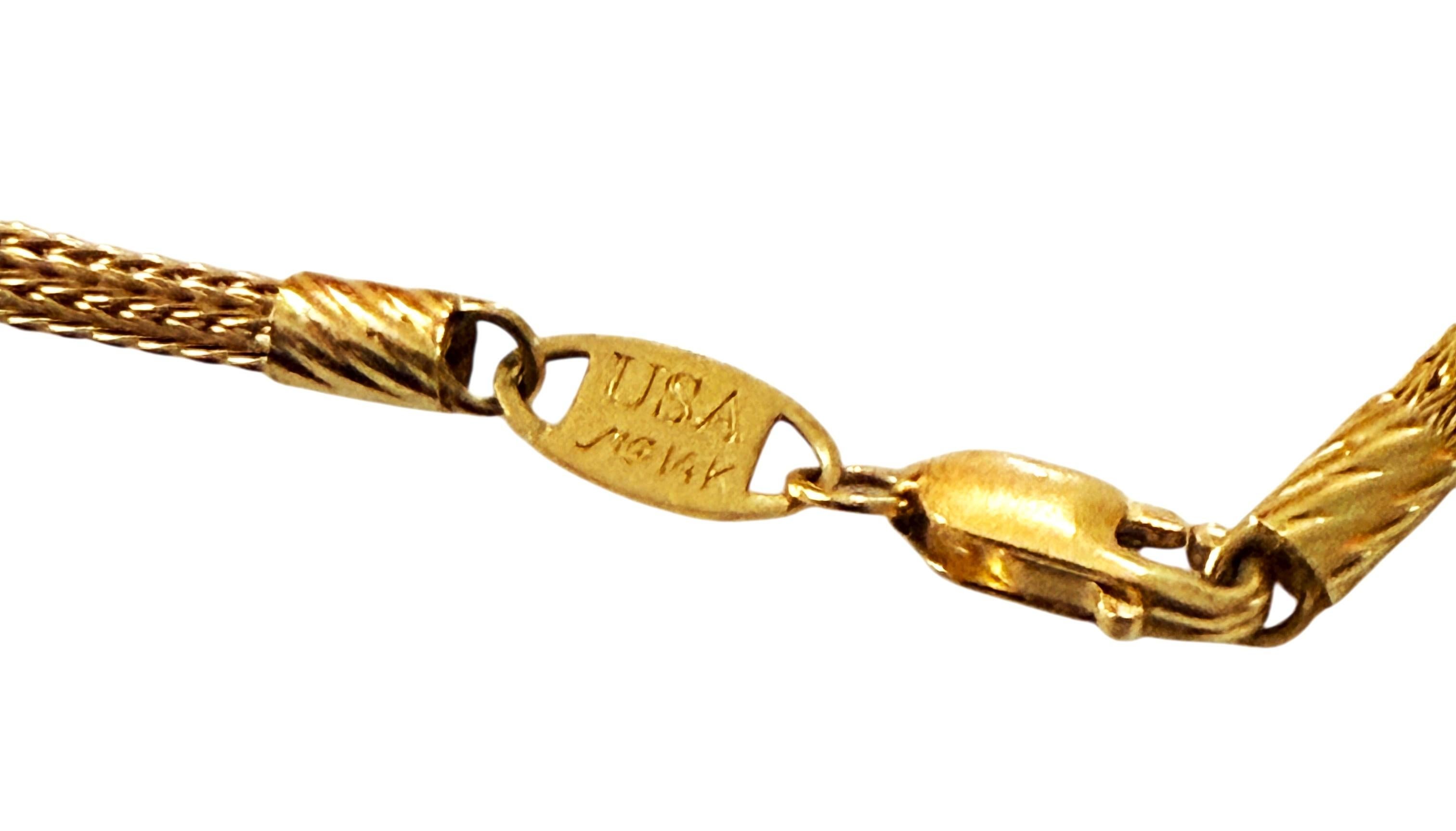 Set KLM 14k Yellow & White Gold .30 Carat Diamond Pave Pendant & Earrings For Sale 12