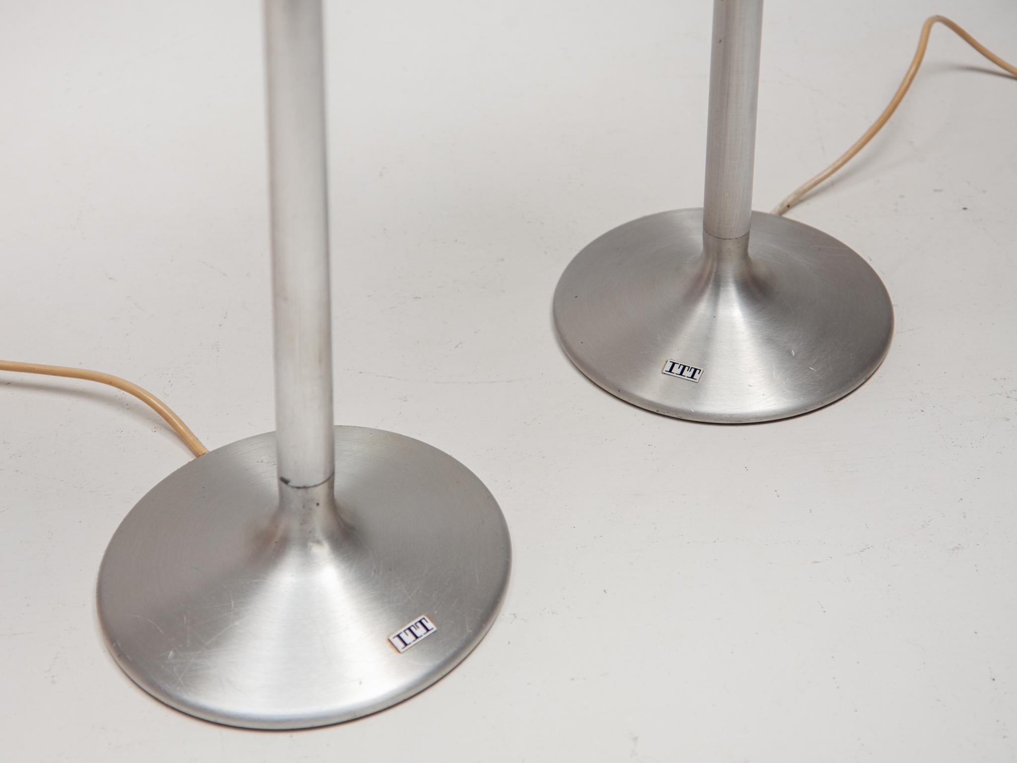 Ensemble Korona K1-70 Ampoules à culot sphérique de 70 watts ITT Schaub Lorenz, 1970 en vente 2