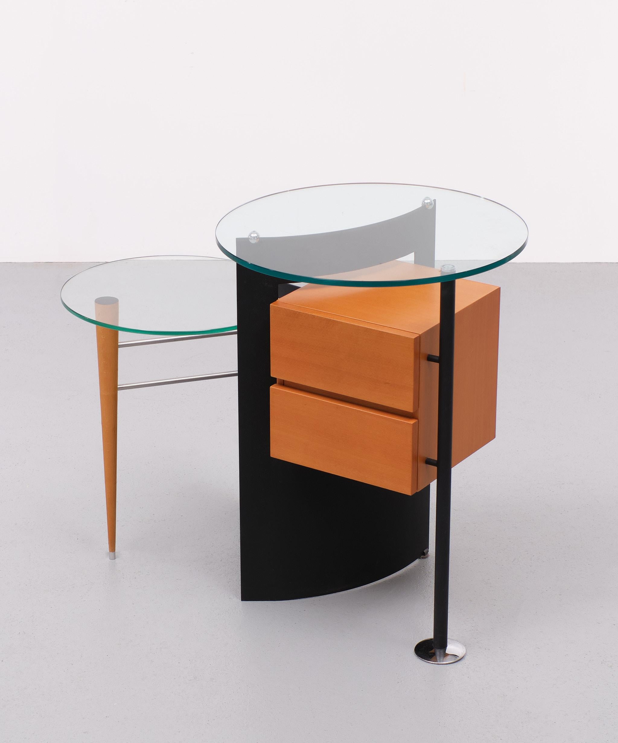 Set Leolux Side Tables Post Modern, 1980s 1
