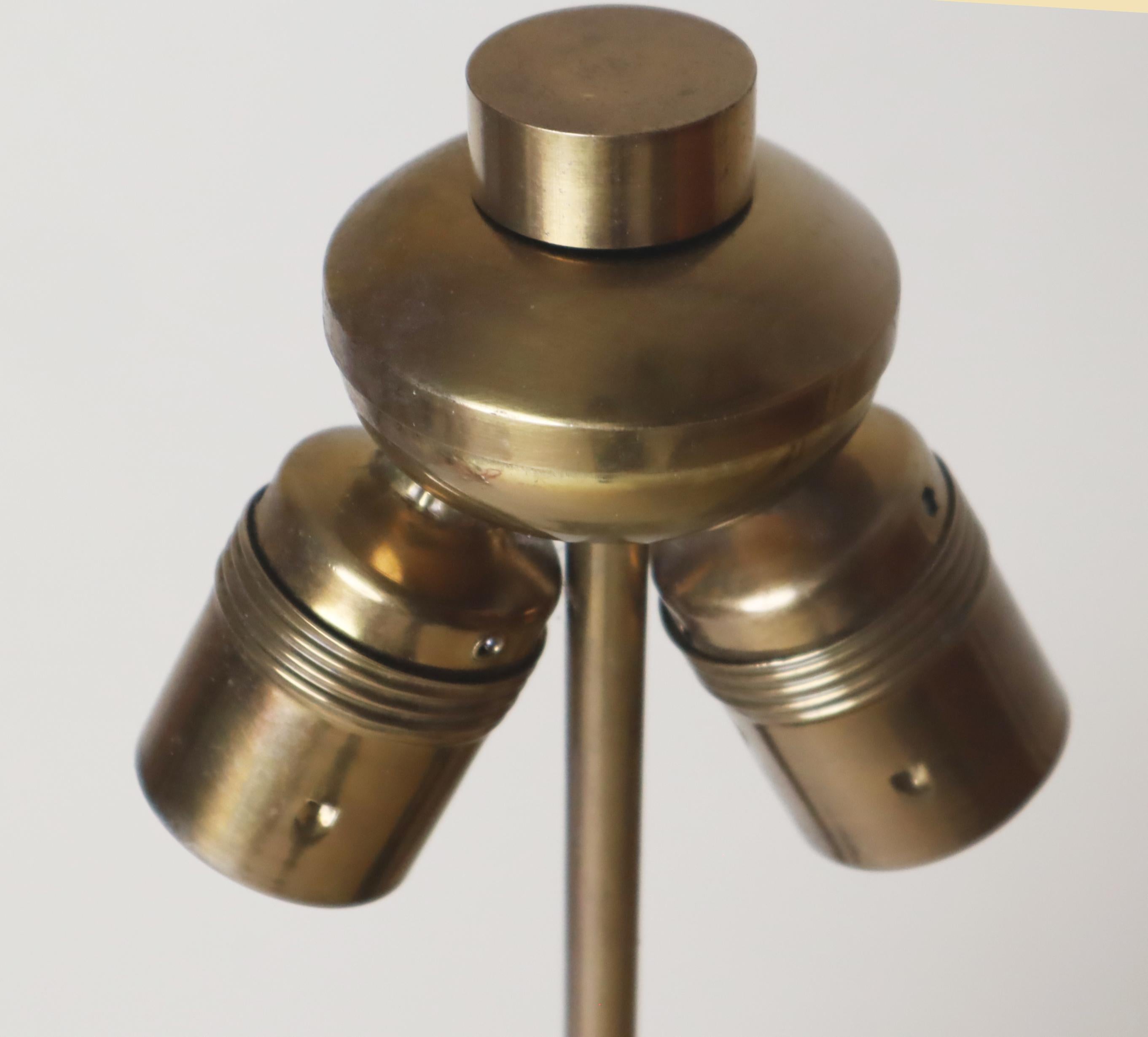 This exclusive table lamp set is as unique and luxurious as you are. These lamps hail from one of Germany's most luxurious lamp shops, and they were originally crafted for a very special customer. You'll be happy to know that these lamps are solidly