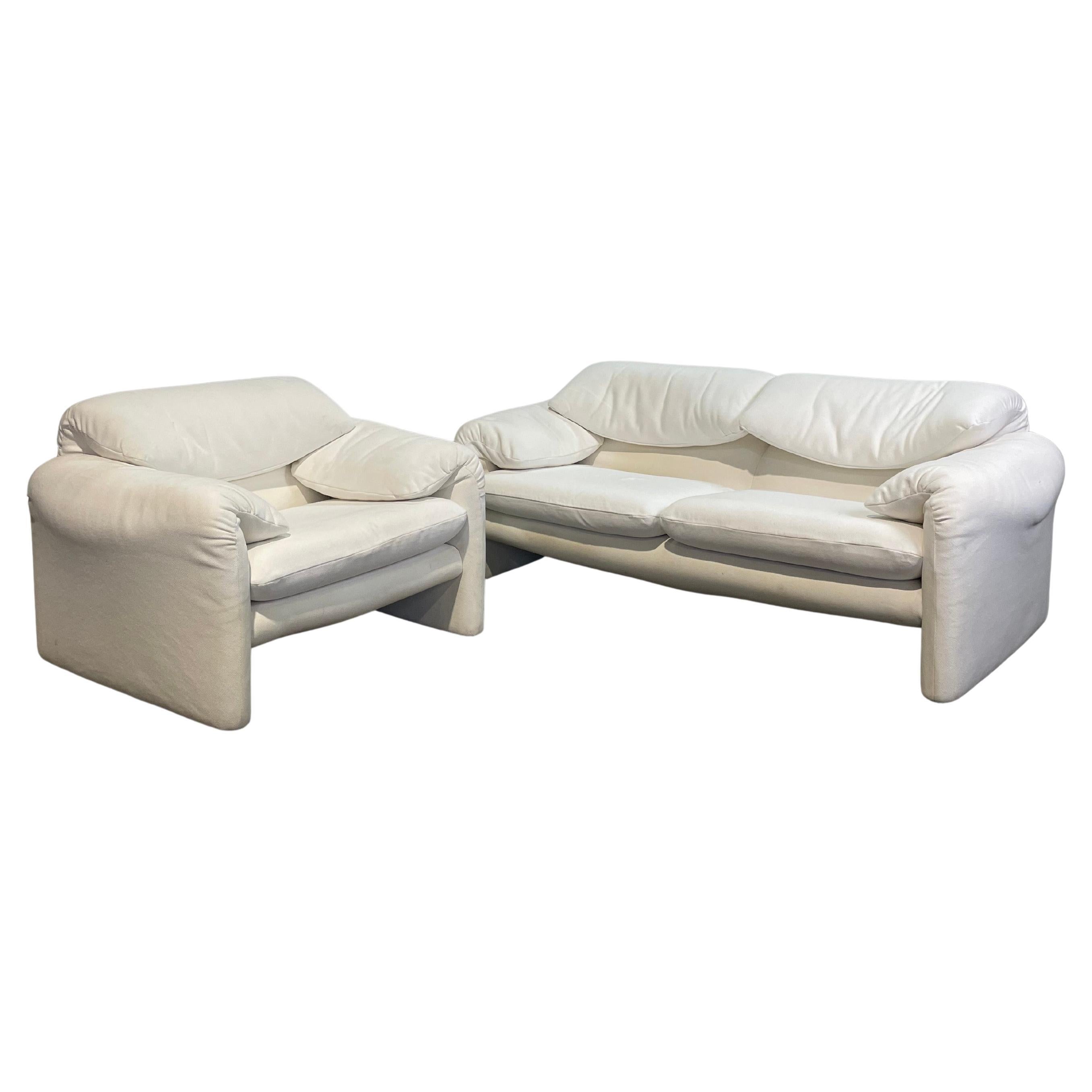 Set Maralunga Vico Magistretti Cassina