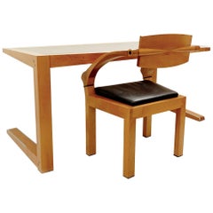 Set Massimo Scolari For Giorgetti "Zeno" Desk and Chair, 1990s