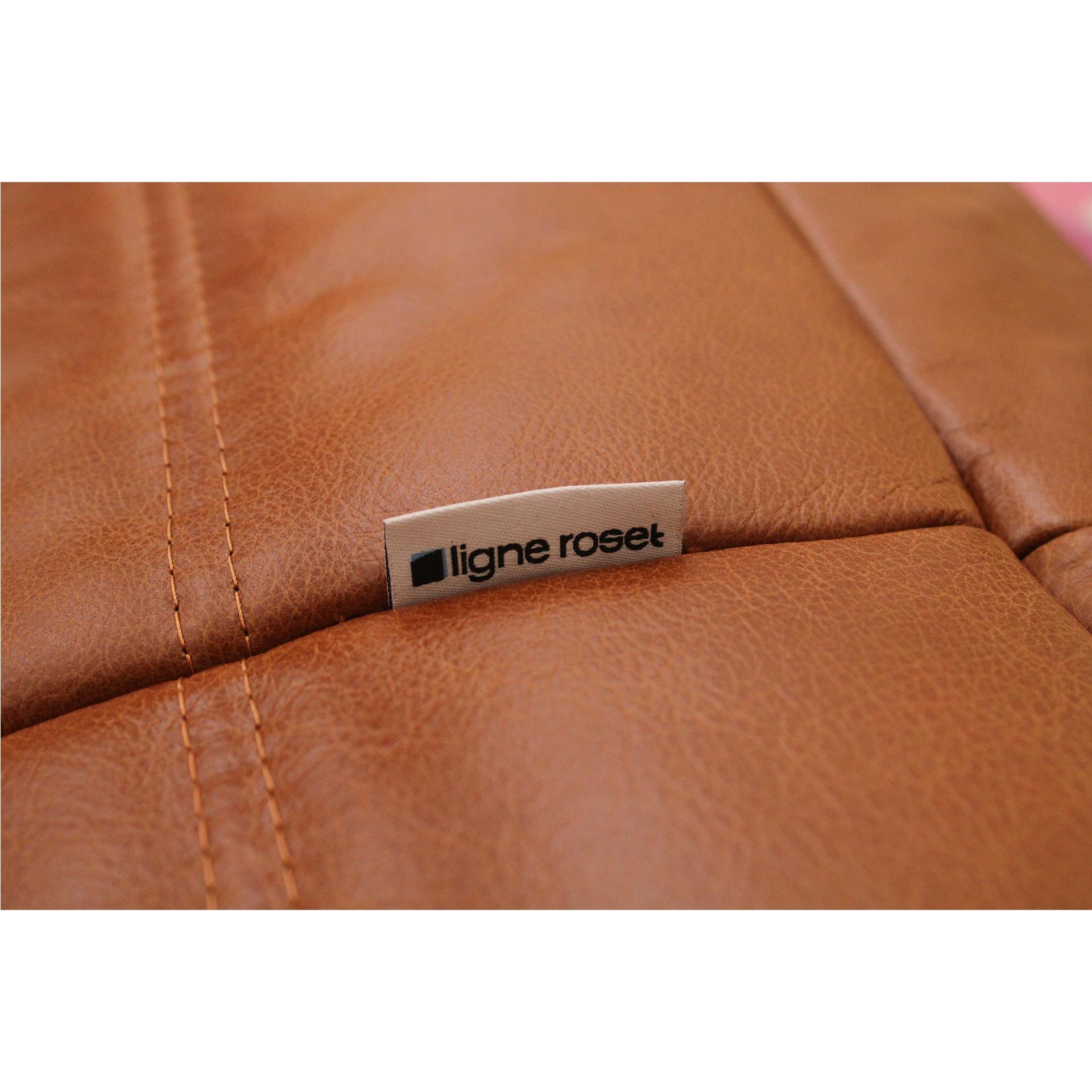 Leather Set Mod. Togo Designed By Michel Ducaroy For Ligne Roset