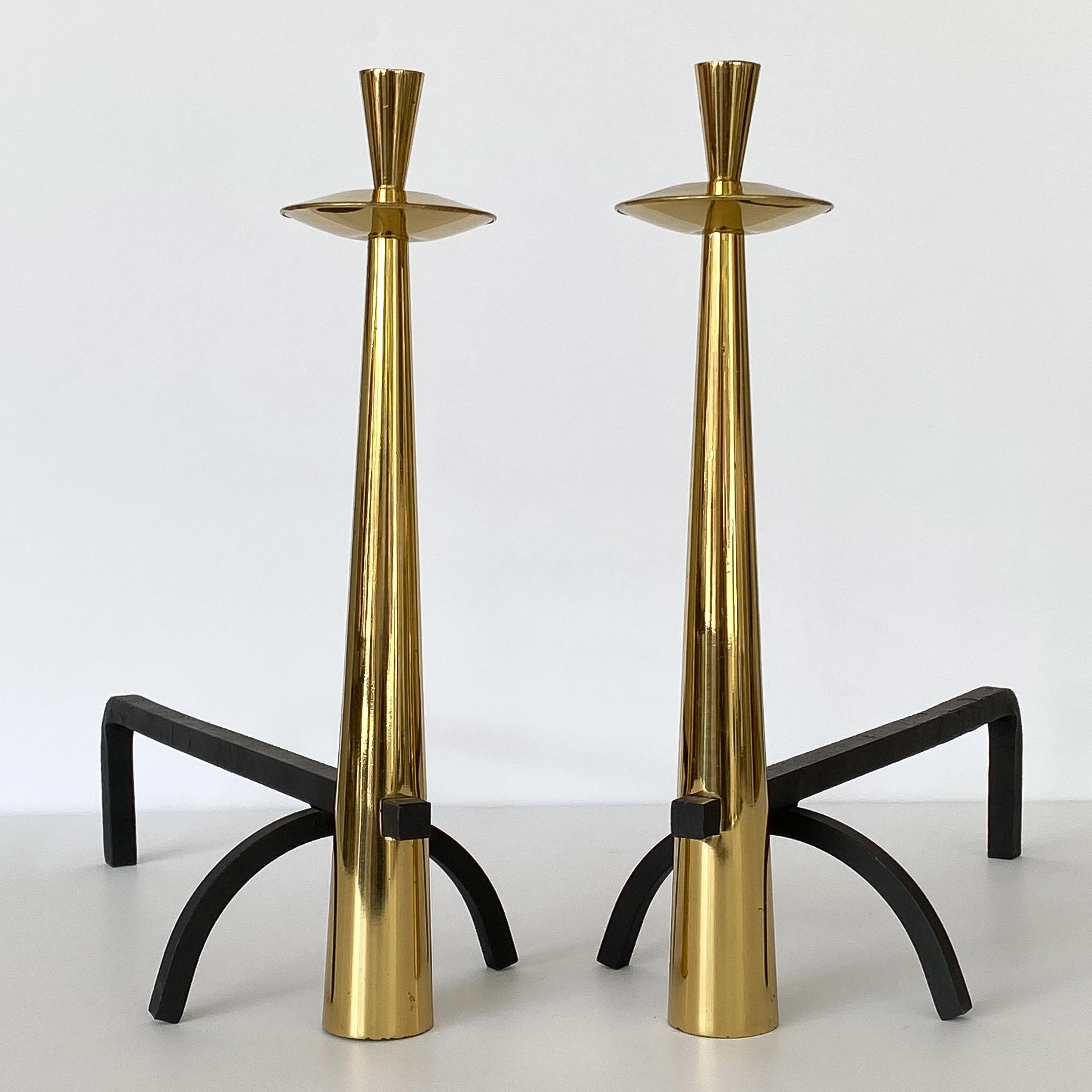 fireplace candle holders