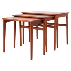 Set nesting tables teak 1960s-1970s