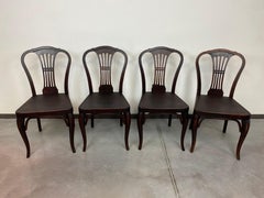 Set Od 4 Dining Chairs No.613 by Gustav Siegel for Thonet