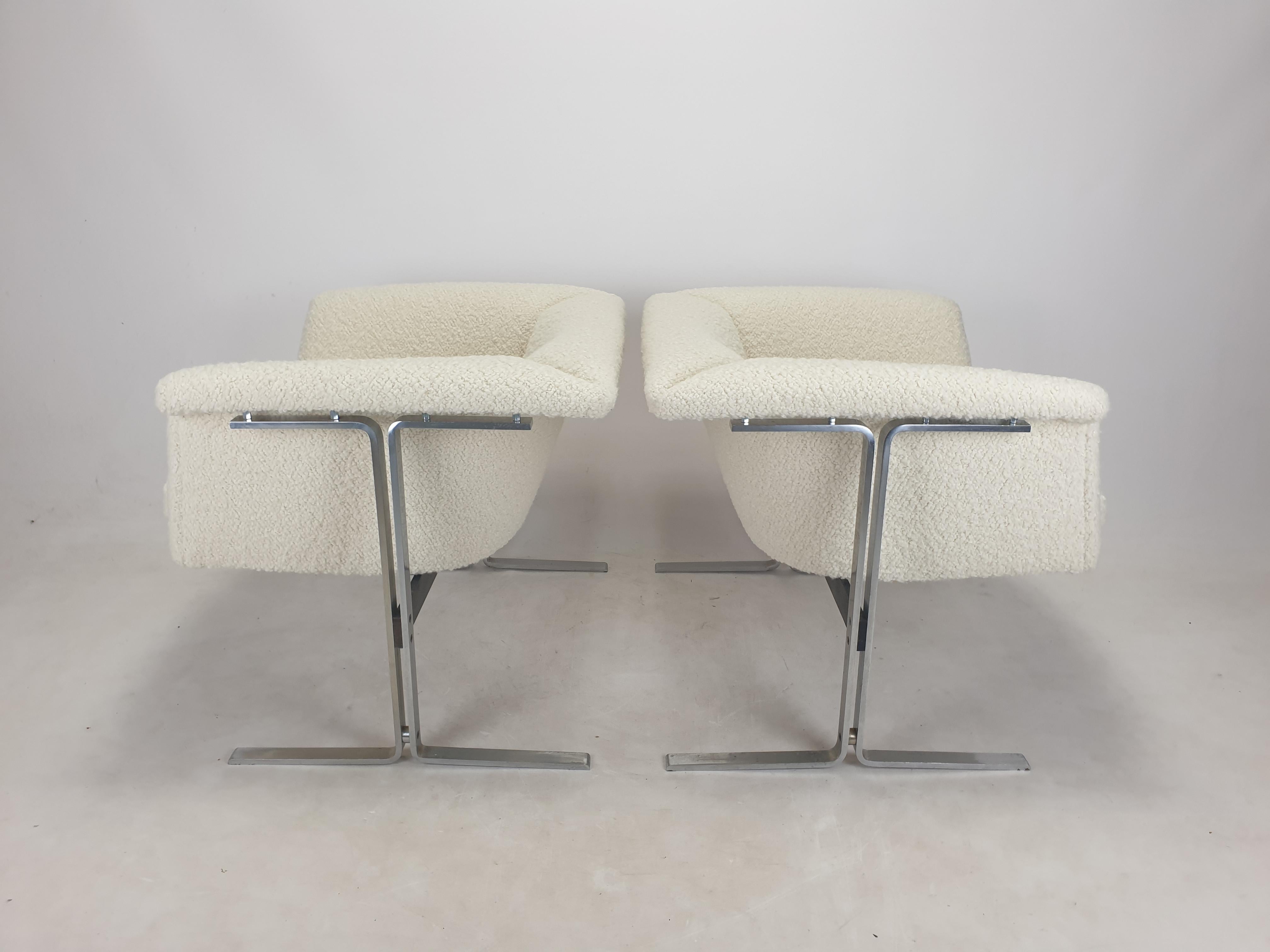 Mid-Century Modern Set of 042 Lounge Chairs by Geoffrey Harcourt for Artifort, 1963 For Sale