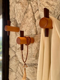 Set of 06 Fotim Clothes Hanger in Natural Wood