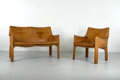 Set of 1 CAB 413 and CAB 414 by Mario Bellini for Cassina - 1970s