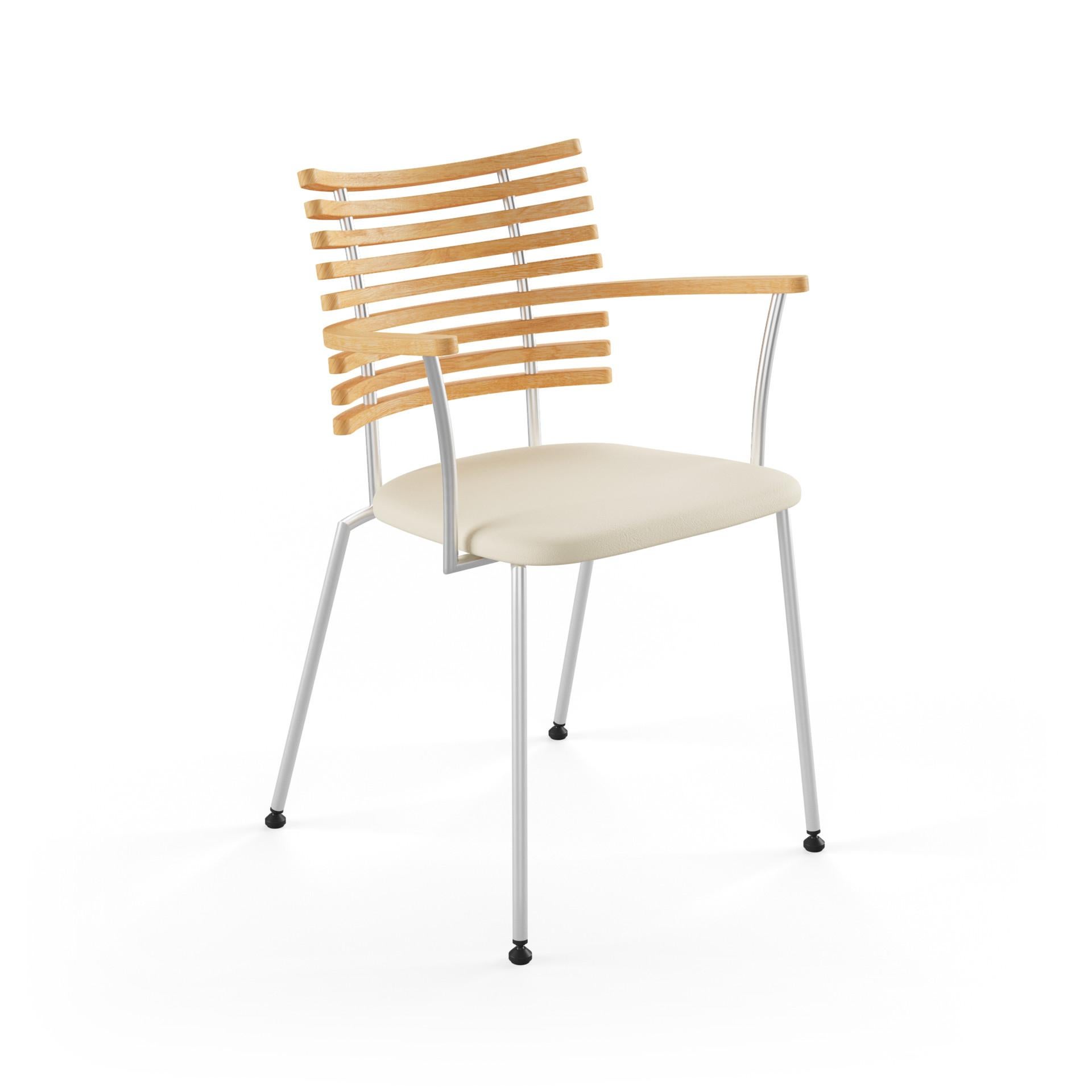 Scandinavian Modern SET OF 1 x Table and 4 x chairs - Design by Nissen & Gehl MDD and Henrik Lehm For Sale