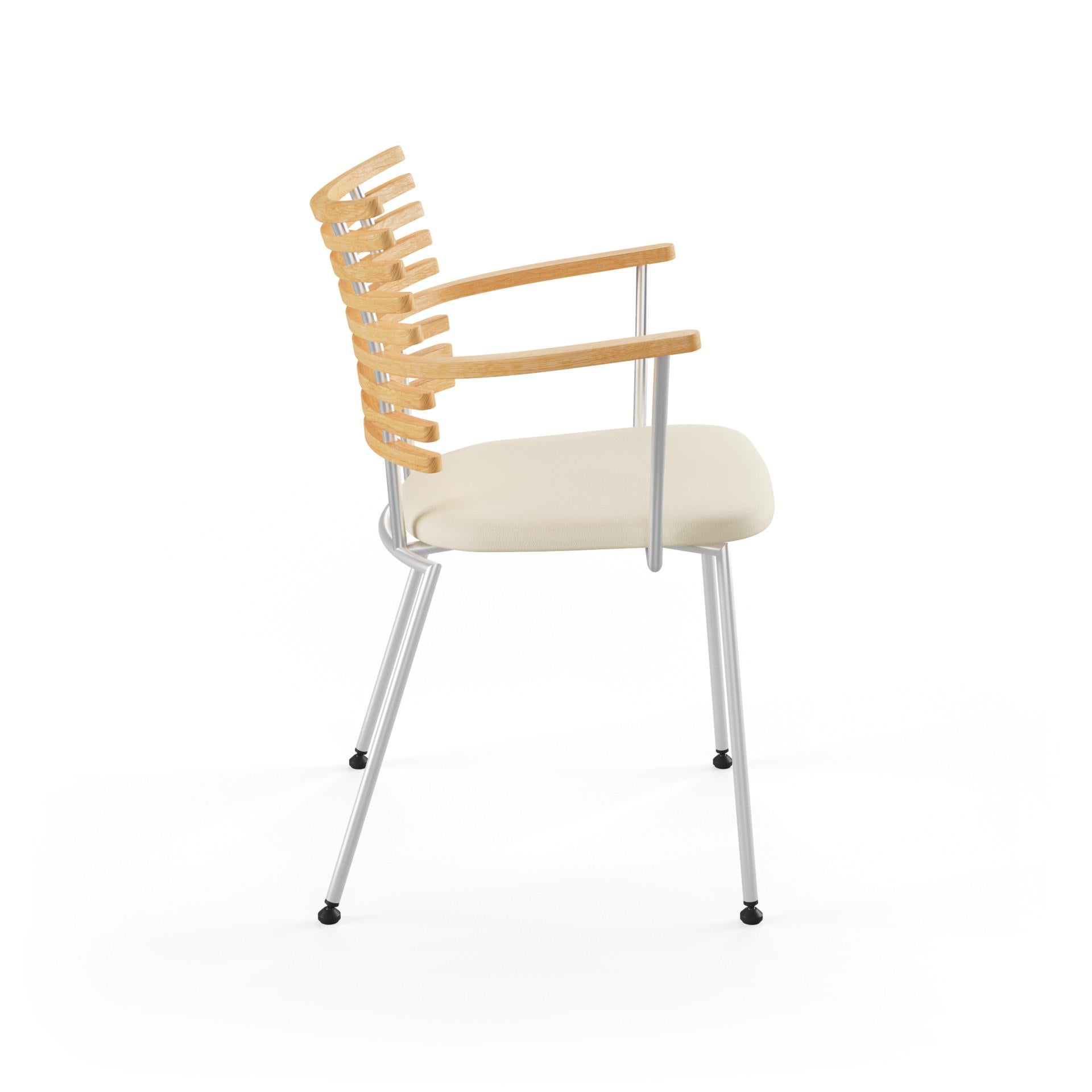 Set OF 1 x Tisch und 4 x Stühle – Design von Nissen & Gehl MDD und Henrik Lehm (Skandinavische Moderne) im Angebot