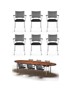 SET OF 1 x Table and 6 x chairs - Design by Nissen & Gehl MDD and Henrik Lehm