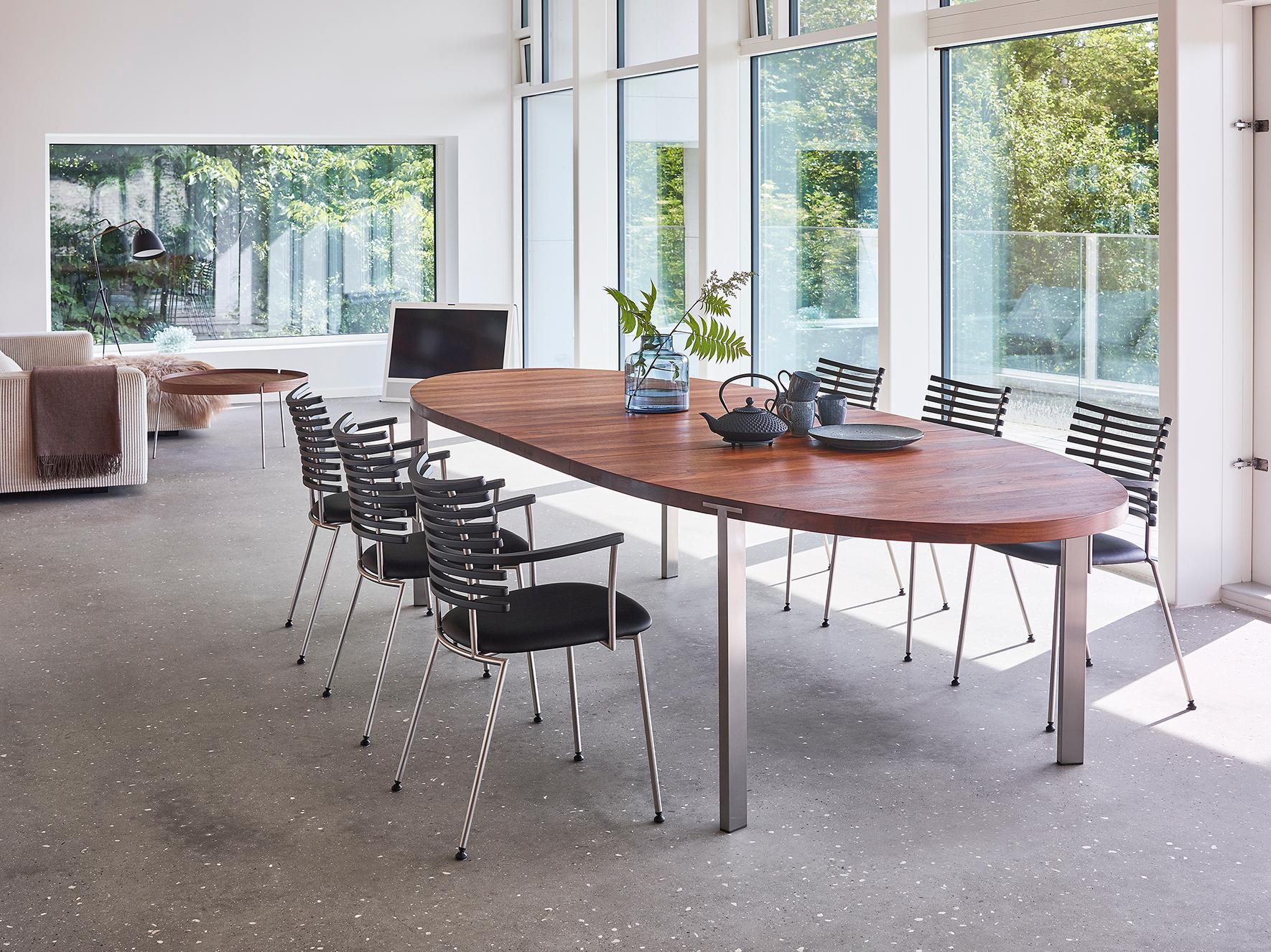 Set OF 1 x Tisch und 6 x Stühle – Design von Nissen & Gehl MDD und Henrik Lehm (Skandinavische Moderne) im Angebot