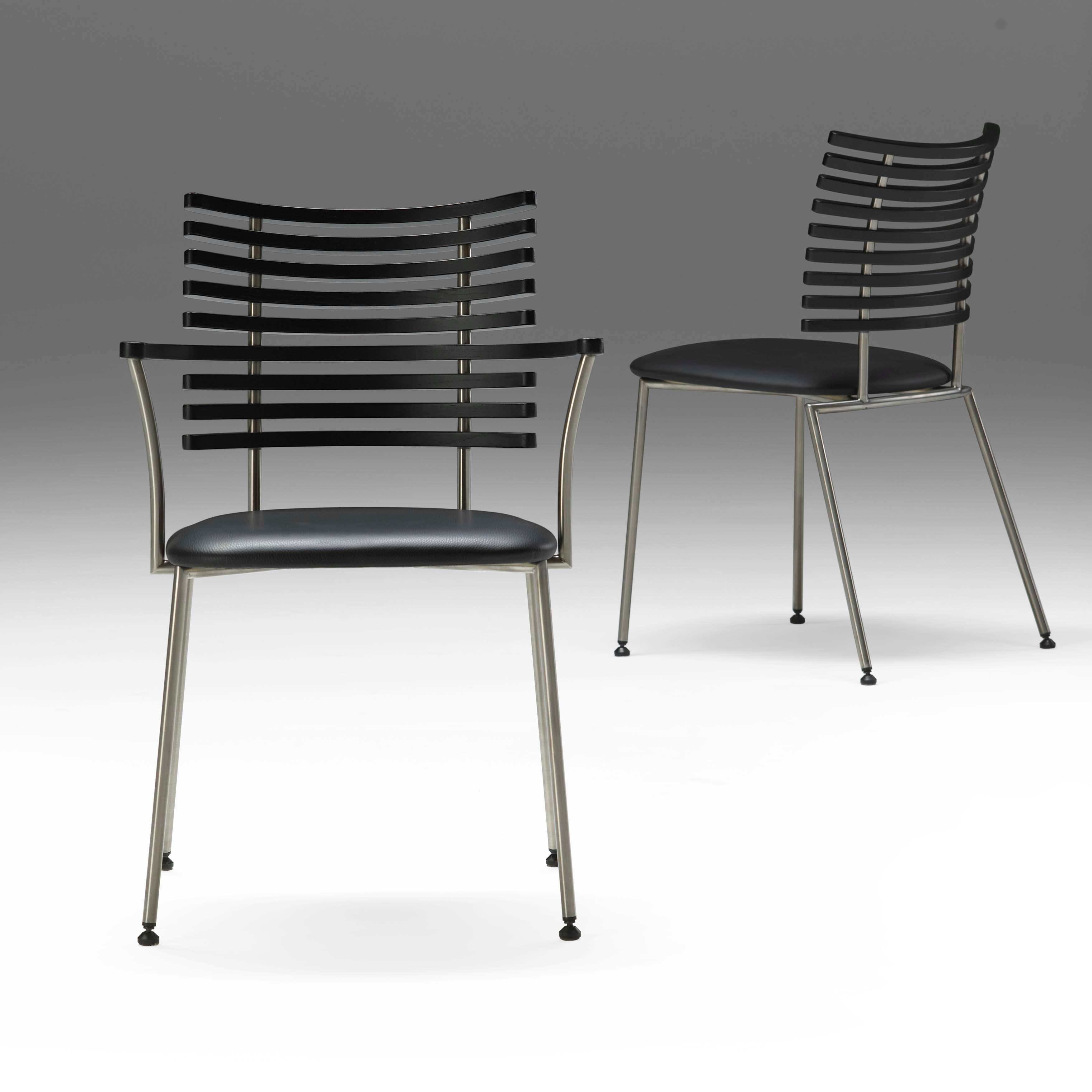 SET OF 1 x Table and 6 x chairs - Design by Nissen & Gehl MDD and Henrik Lehm In New Condition For Sale In Juelsminde, DK