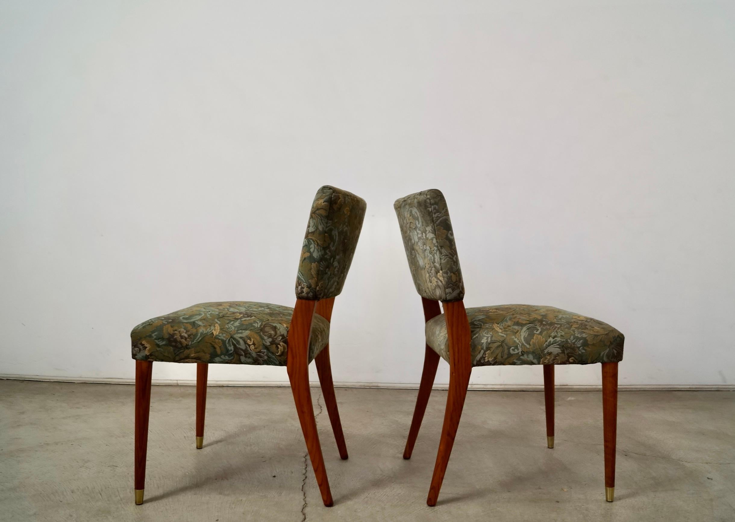 Set of 10 1950's Mid-Century Danish Modern Teak Dining Chairs 6