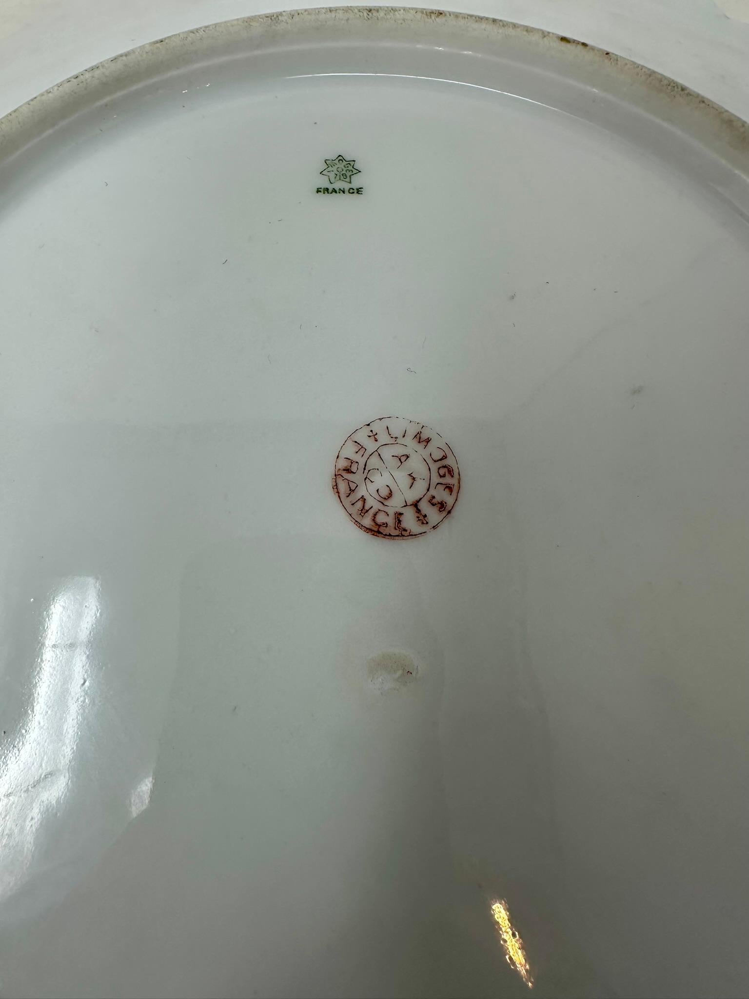Porcelaine Ensemble de 10 objets anciens français 