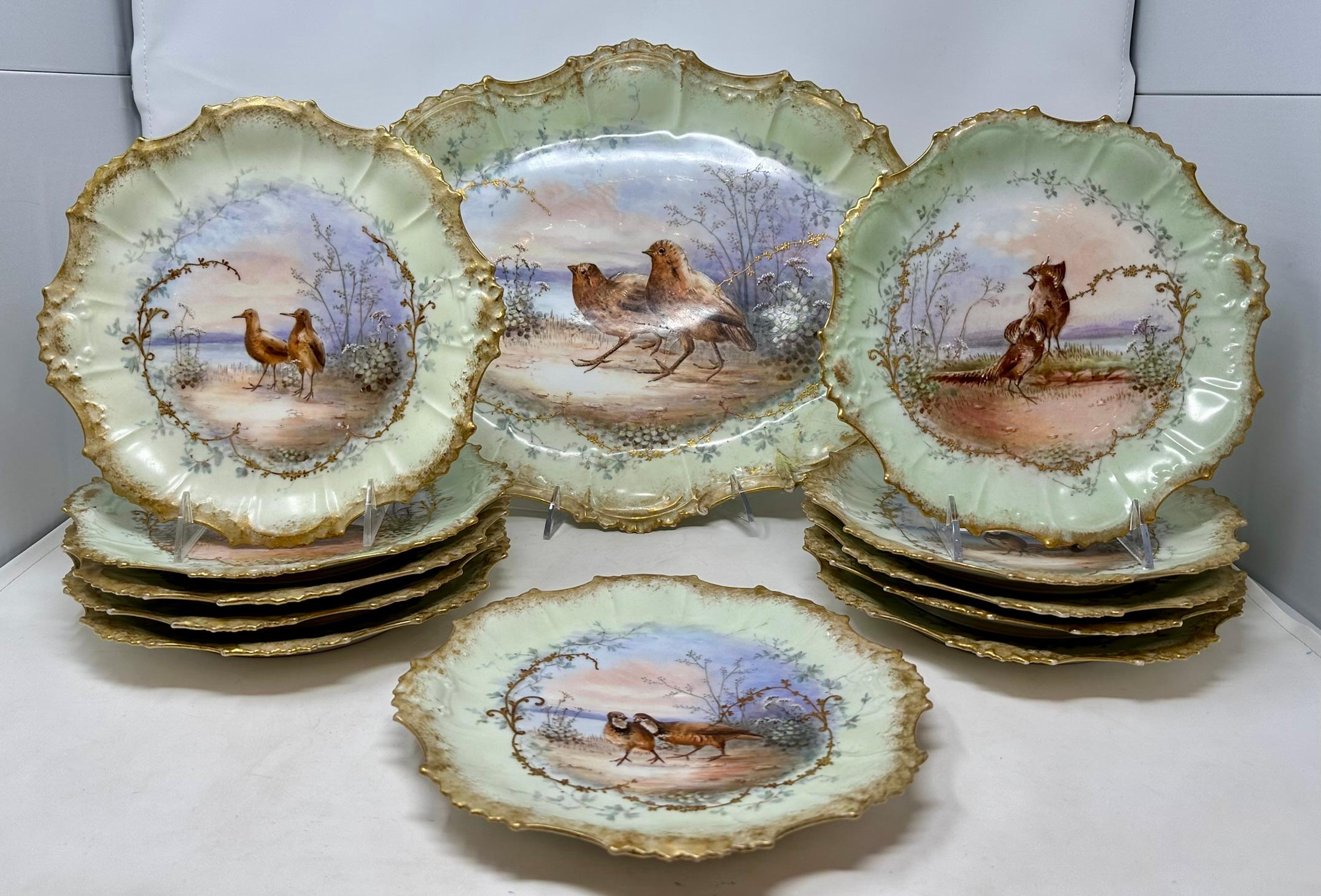 Ensemble de 10 objets anciens français 