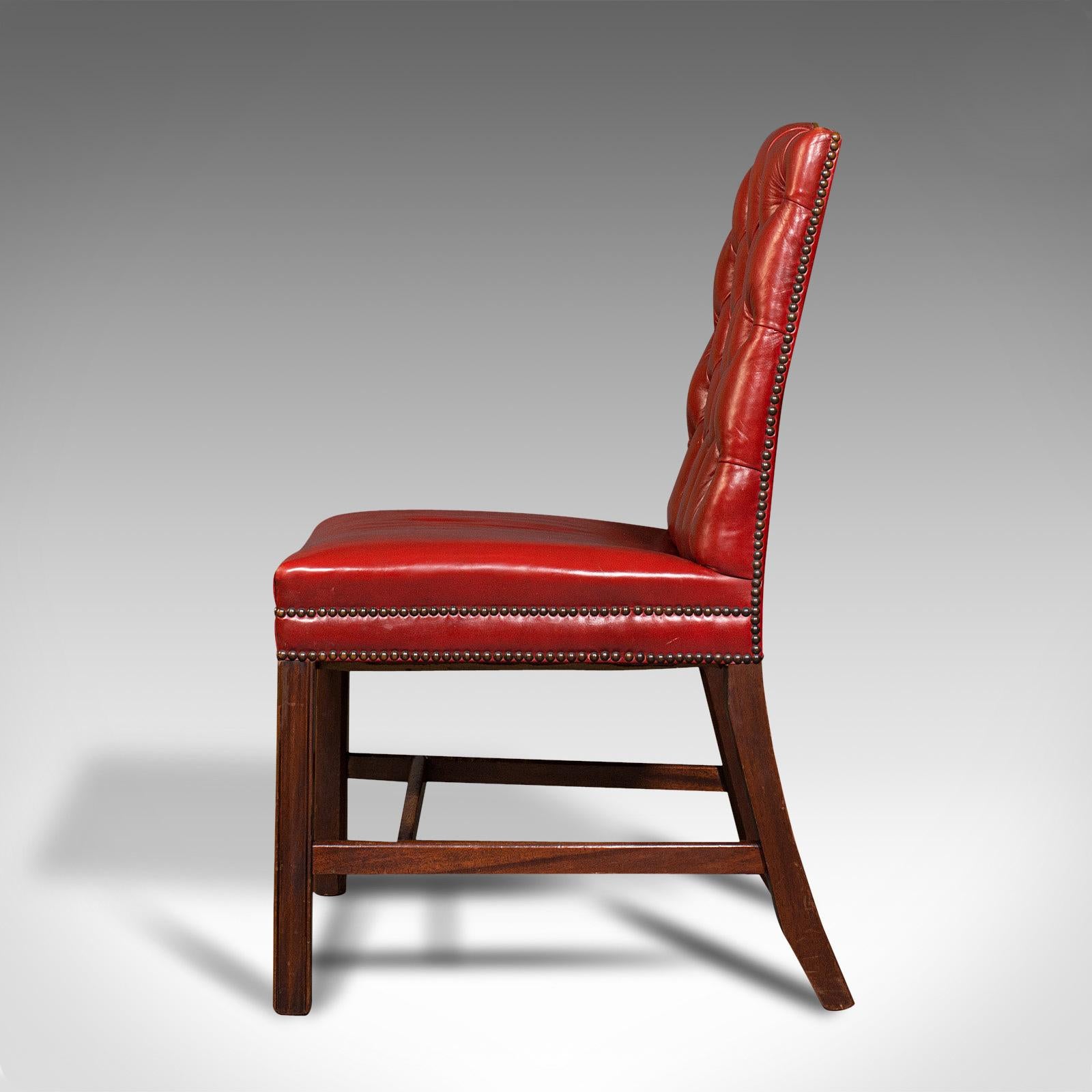 Set of 10 Antique Gainsborough Chairs, English, Leather, Carver, Edwardian, 1910 1