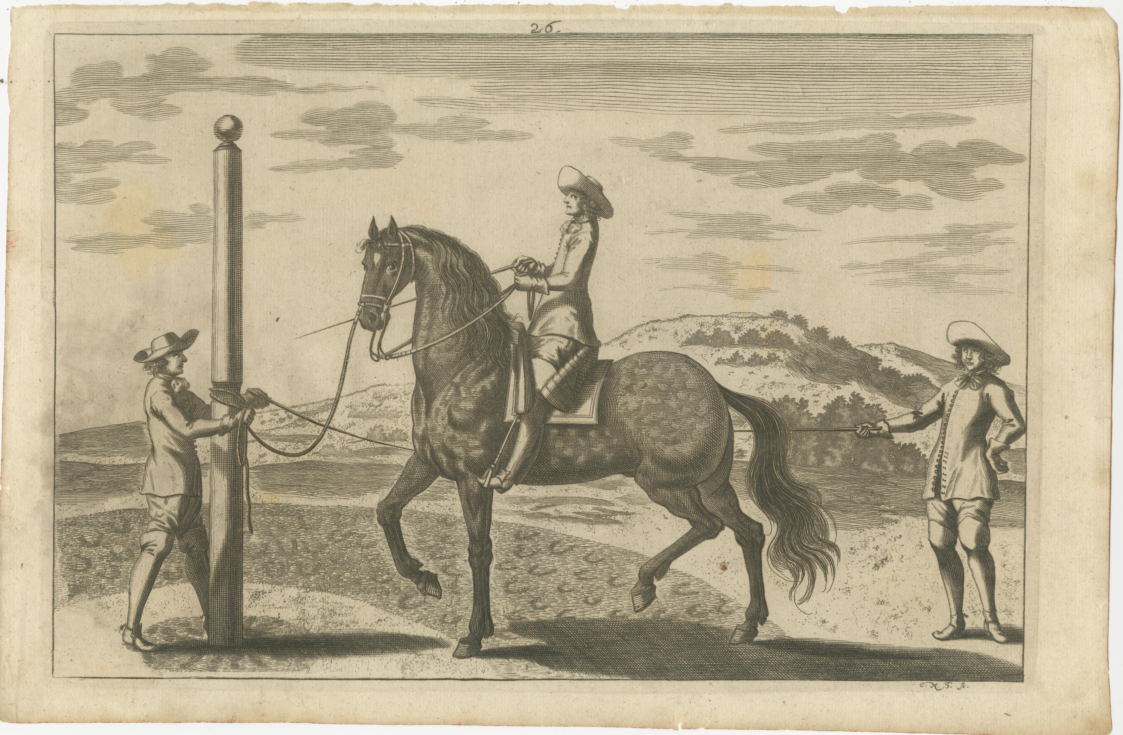 Set of 10 Antique Horse Riding Prints For Sale 5