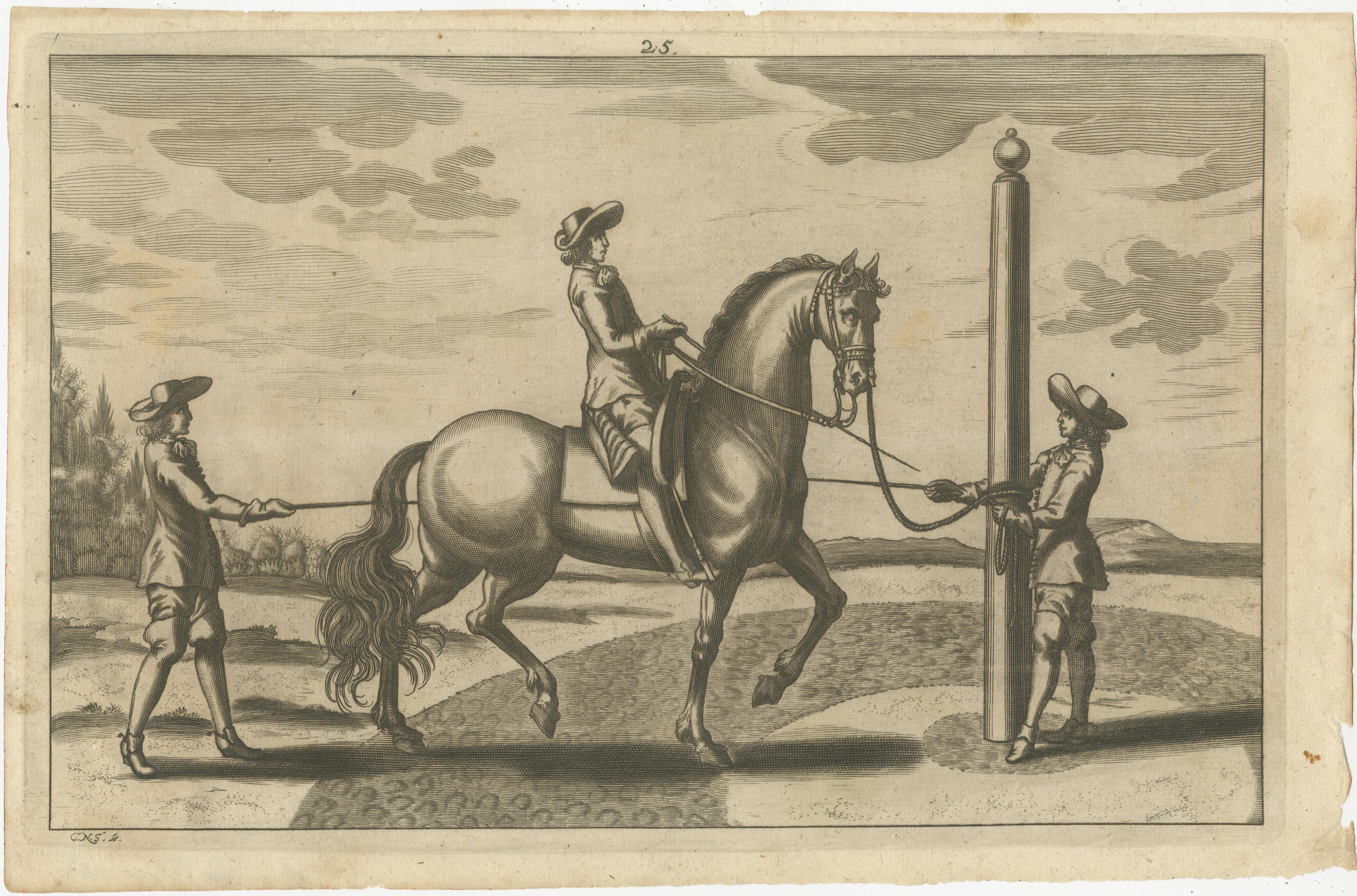 Set of 10 Antique Horse Riding Prints For Sale 6