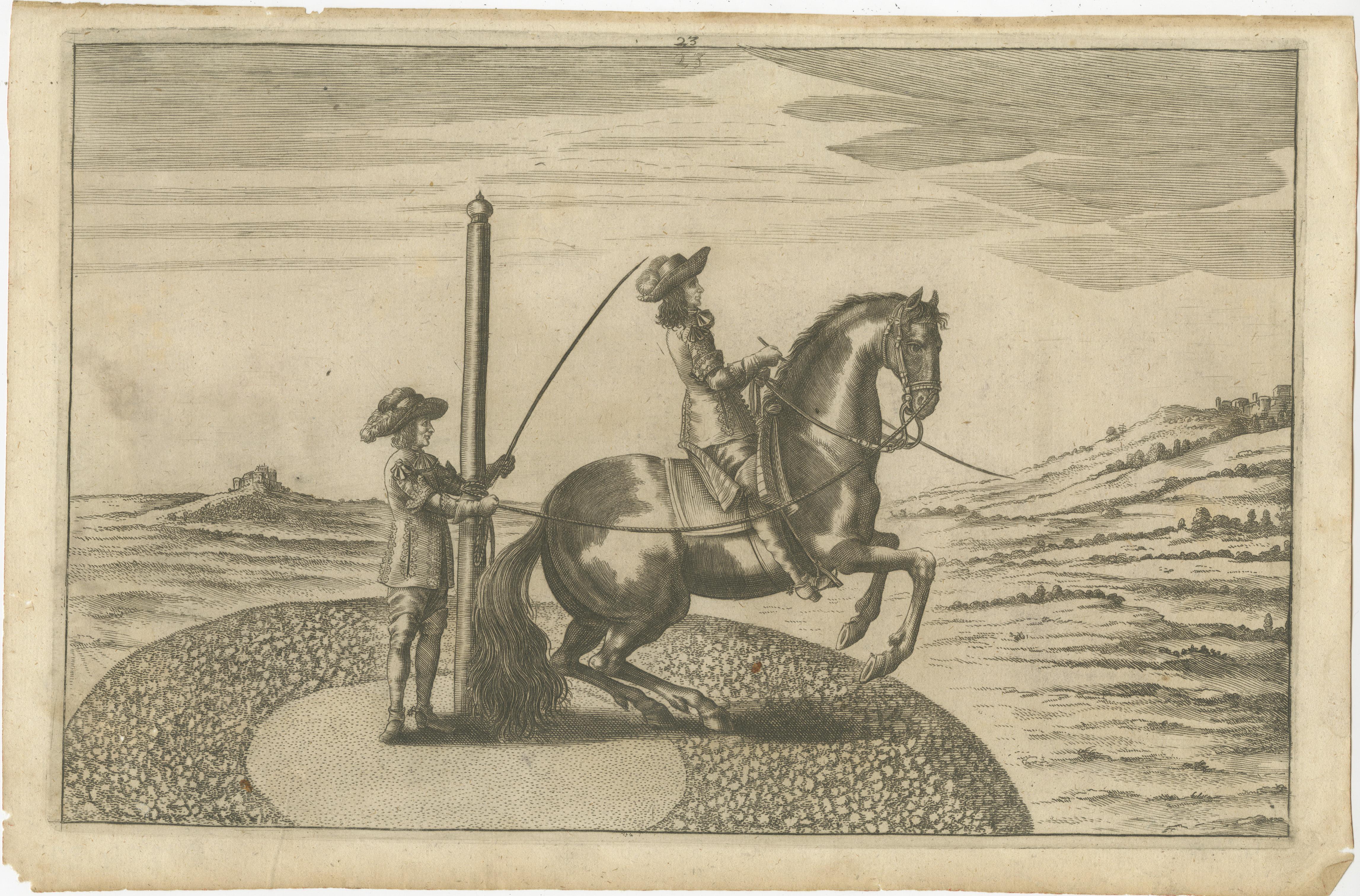 Set of 10 Antique Horse Riding Prints For Sale 2