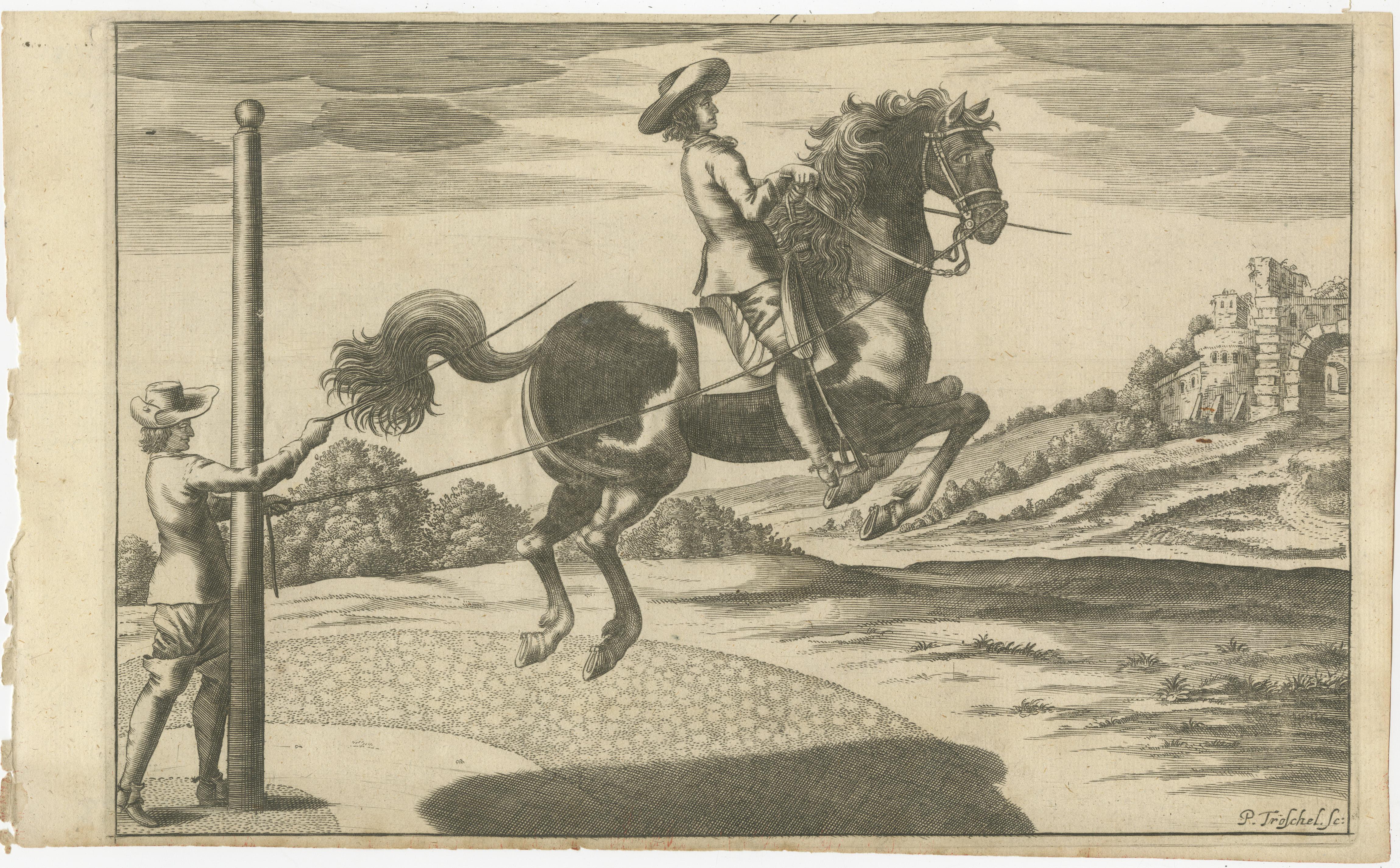 Set of 10 Antique Horse Riding Prints For Sale 4