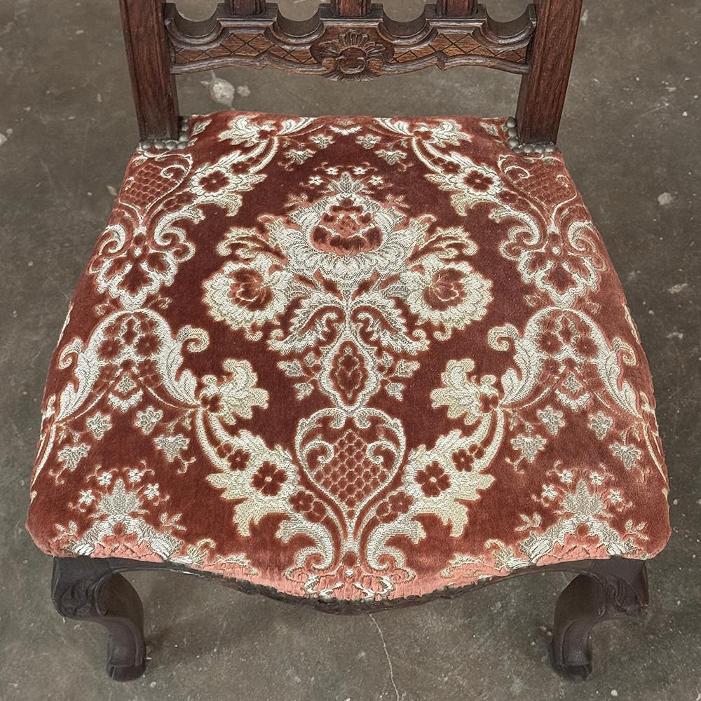 Set di 10 sedie da pranzo antiche Liegoise con 2 poltrone in vendita 7