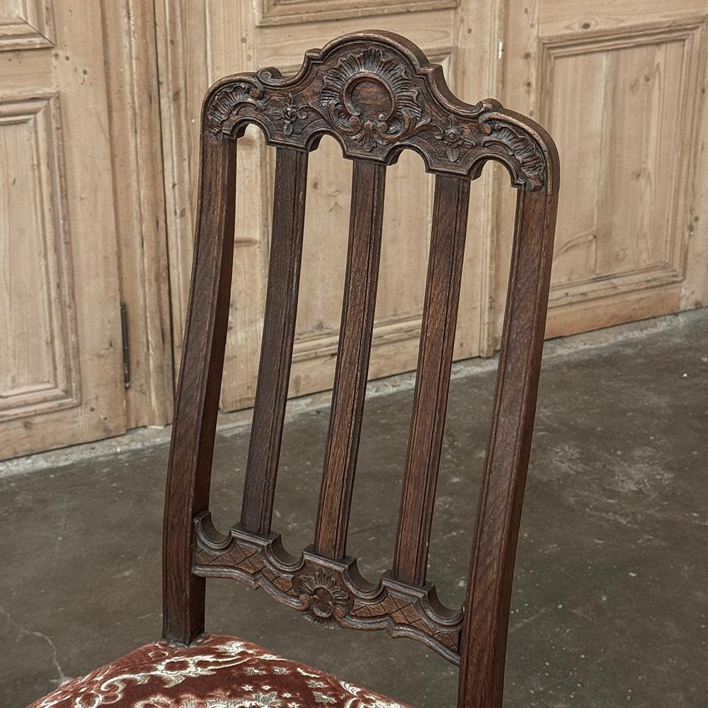 Set di 10 sedie da pranzo antiche Liegoise con 2 poltrone in vendita 11