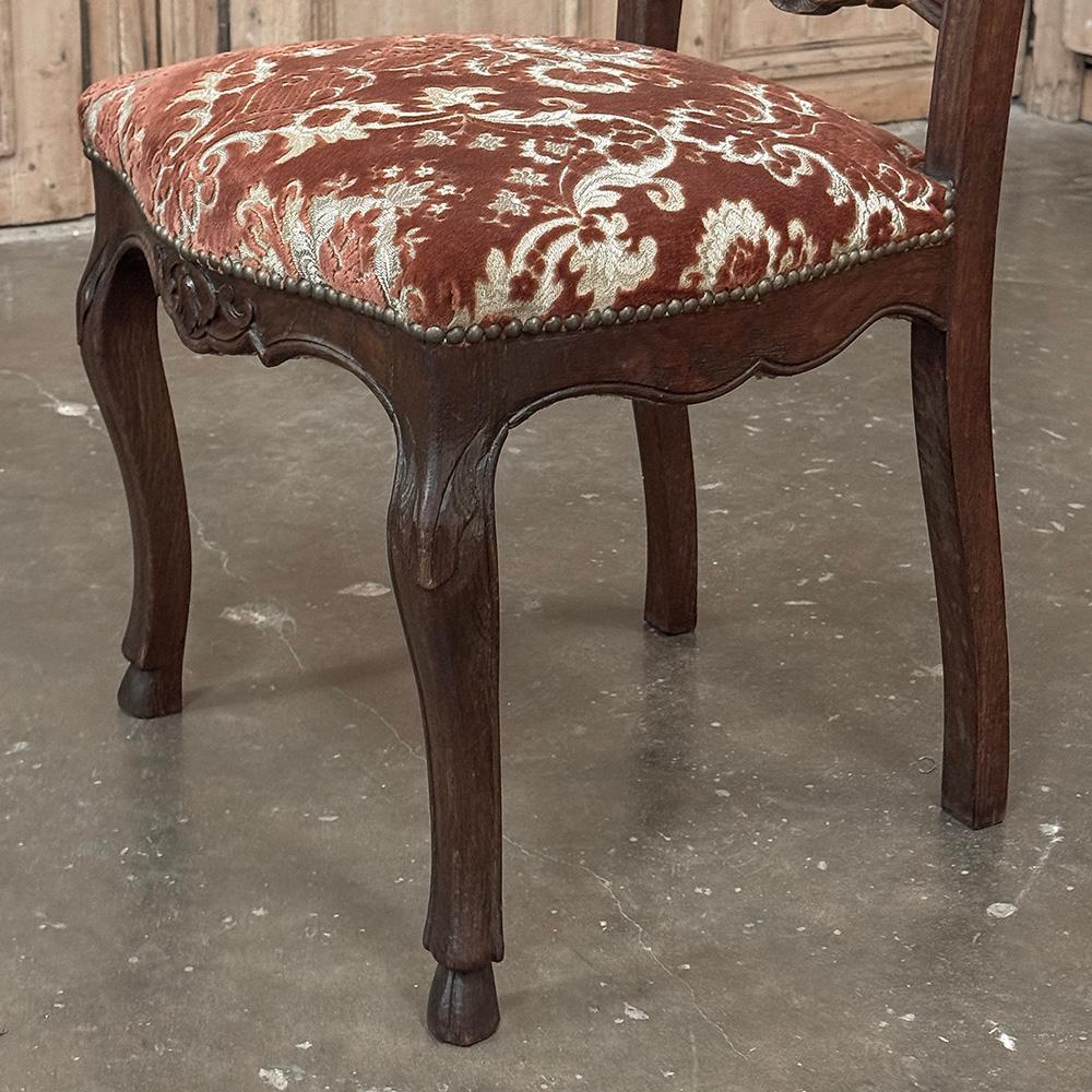 Set di 10 sedie da pranzo antiche Liegoise con 2 poltrone in vendita 12