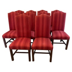 Set of 10 Antique Quality Mahogany Dining Chairs