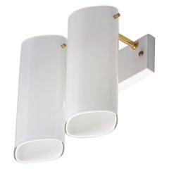 Set of 10 "Ark" Wall Lamps by Gert Nyström, Fagerhults, Sweden, 1960s