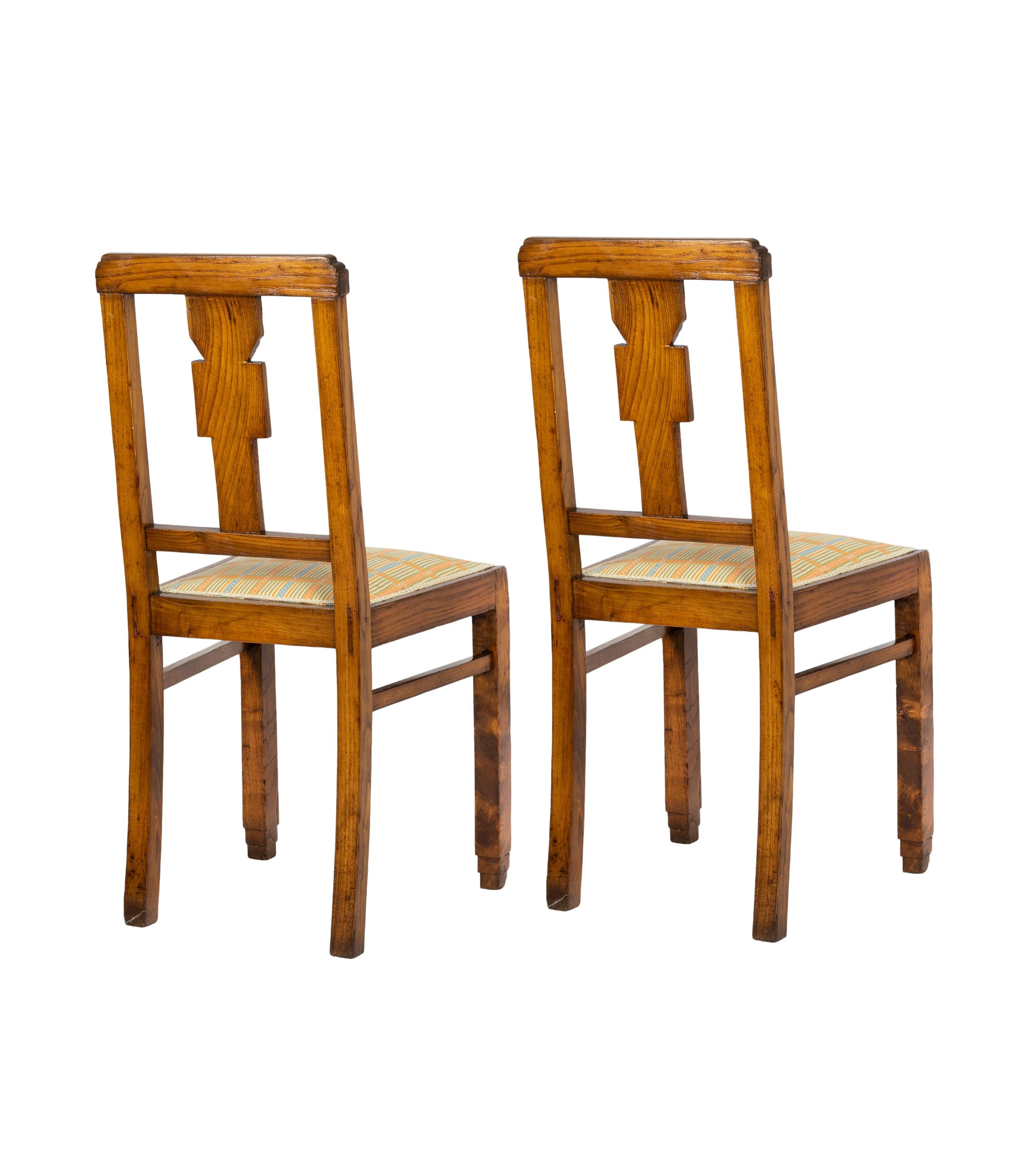 Set di 10 sedie Art Deco, (1939-1949), Portogallo in vendita 1