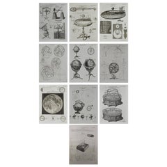 Set of 10 Astronomy Prints by A.Bell, 18th Century