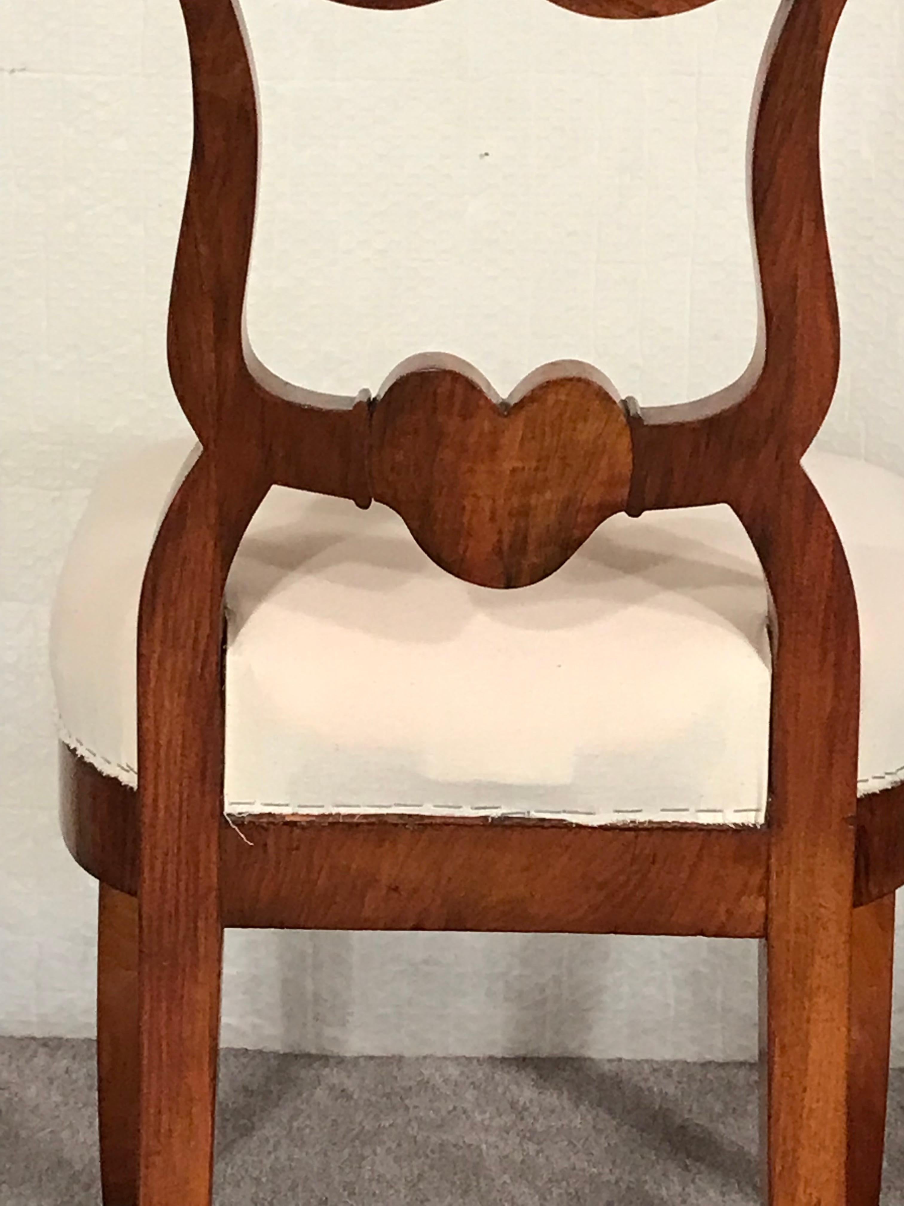 Set of 10 Biedermeier Chairs, South Germany 1820-30, Walnut 6