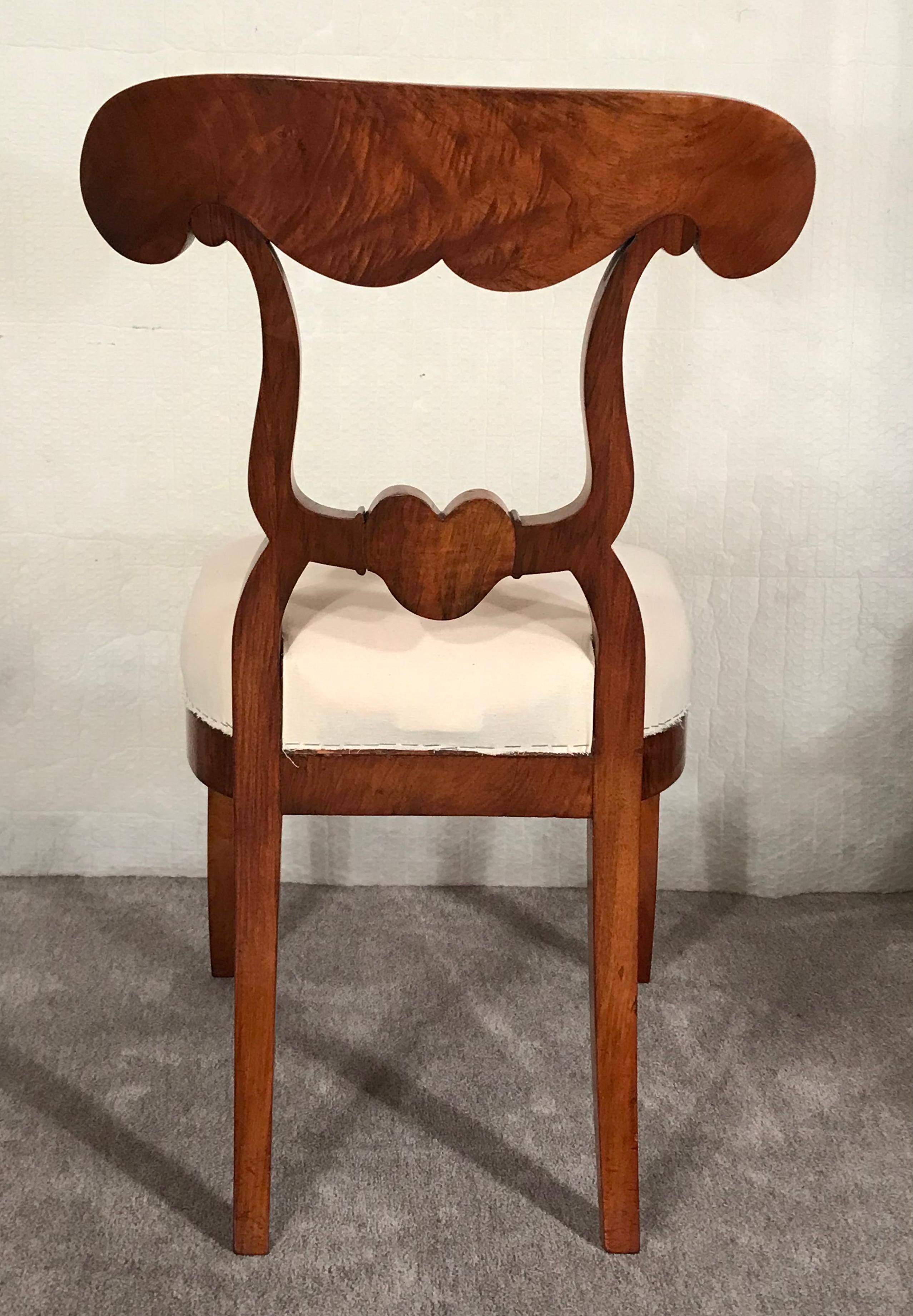 Set of 10 Biedermeier Chairs, South Germany 1820-30, Walnut 4