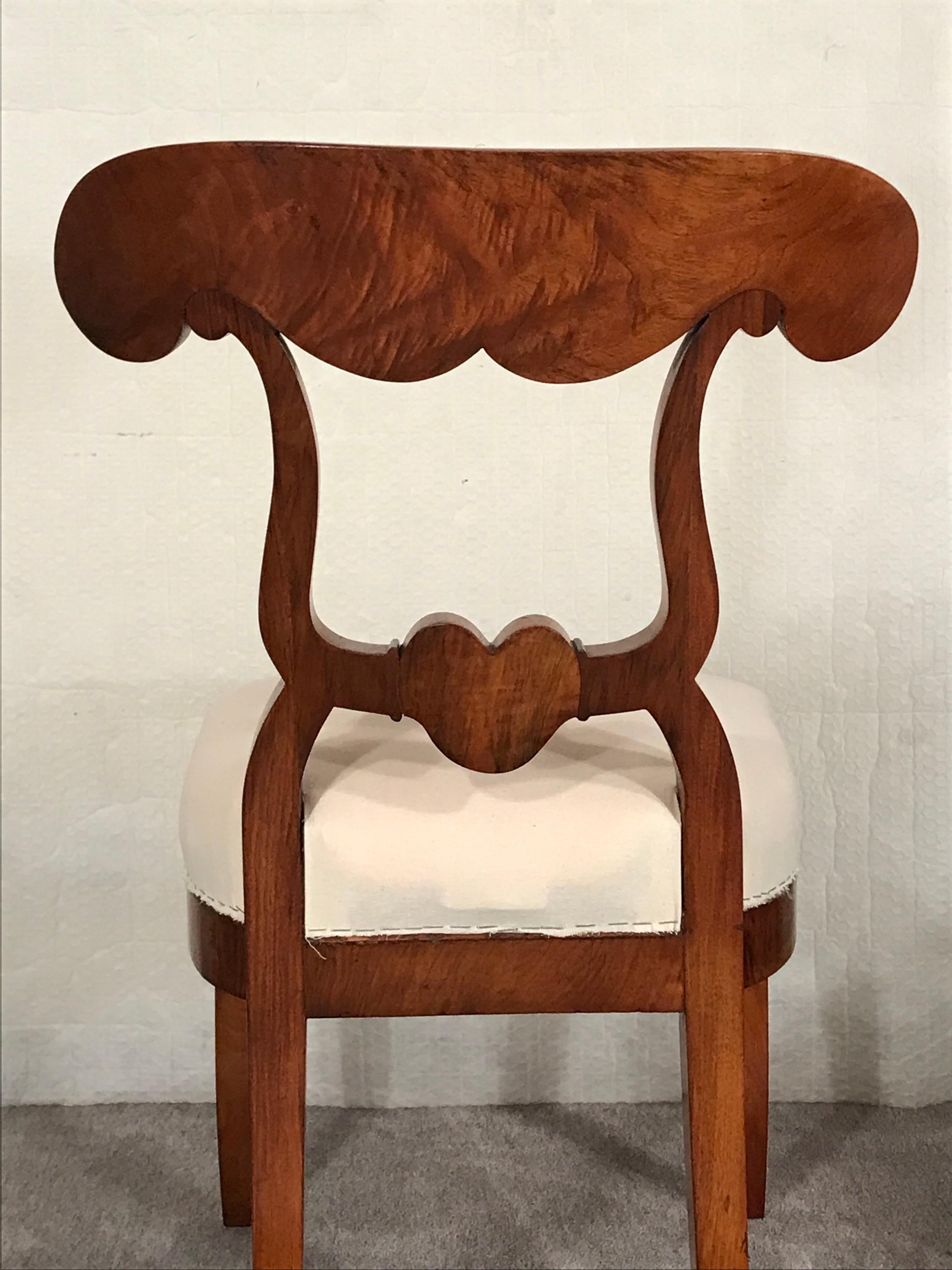 Set of 10 Biedermeier Chairs, South Germany 1820-30, Walnut 5