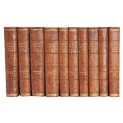 Set of 10 Books by French Priest J. P. Migne