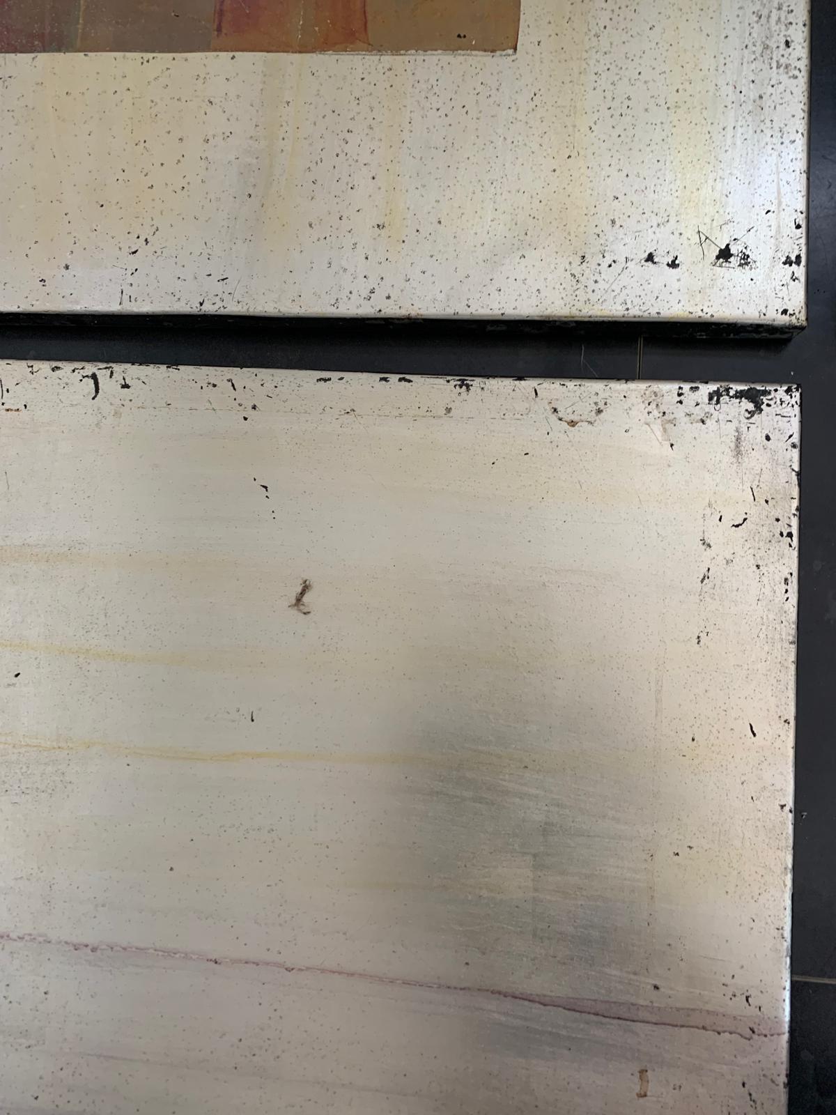 Set of 10 Boxed Panels, Expertly Finished with Iridescent Metallic Paint For Sale 5