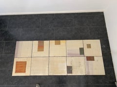Set of 10 Boxed Panels, Expertly Finished with Iridescent Metallic Paint