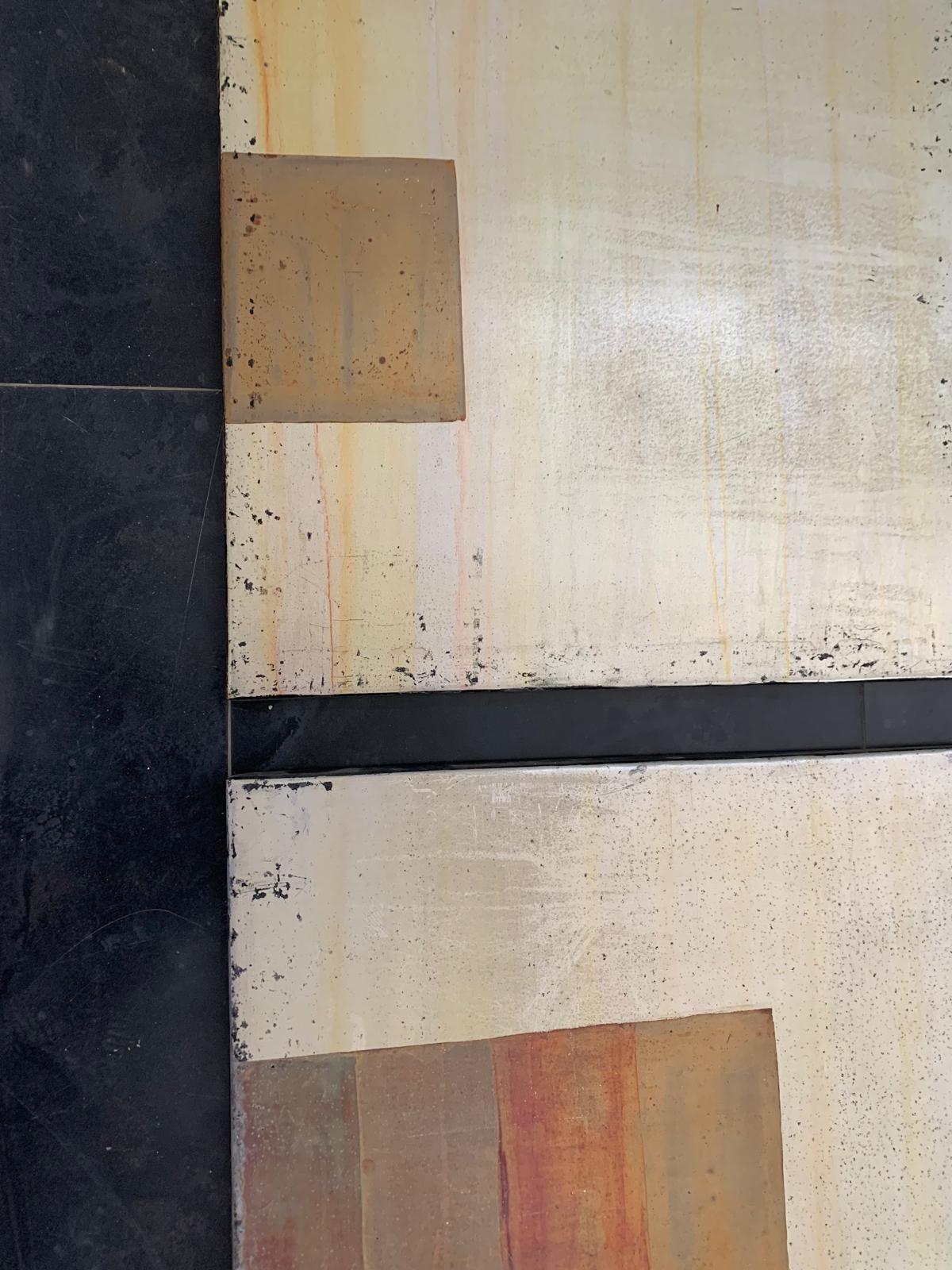 Set of 10 Boxed Panels, Expertly Finished with Iridescent Metallic Paint For Sale 4