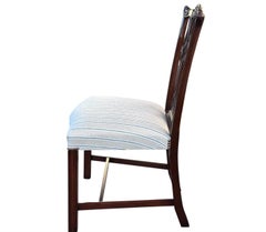 Set of 10 Burton-Ching Chippendale Mahogany Dining Chair Set