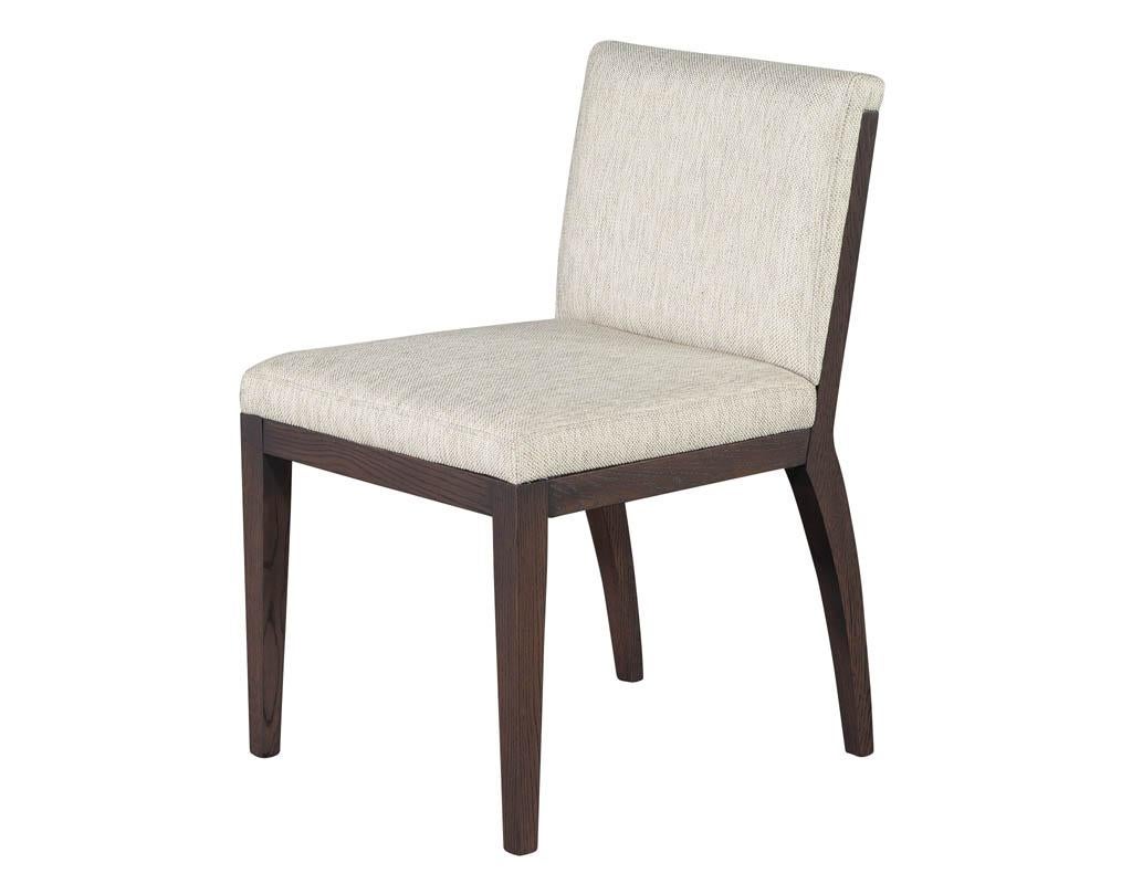 Modern Set of 10 Carrocel Custom Verona Dining Chairs For Sale