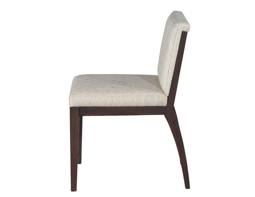 Canadian Set of 10 Carrocel Custom Verona Dining Chairs For Sale