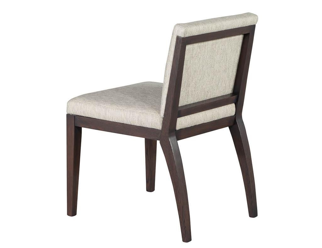 Set of 10 Carrocel Custom Verona Dining Chairs In New Condition For Sale In North York, ON
