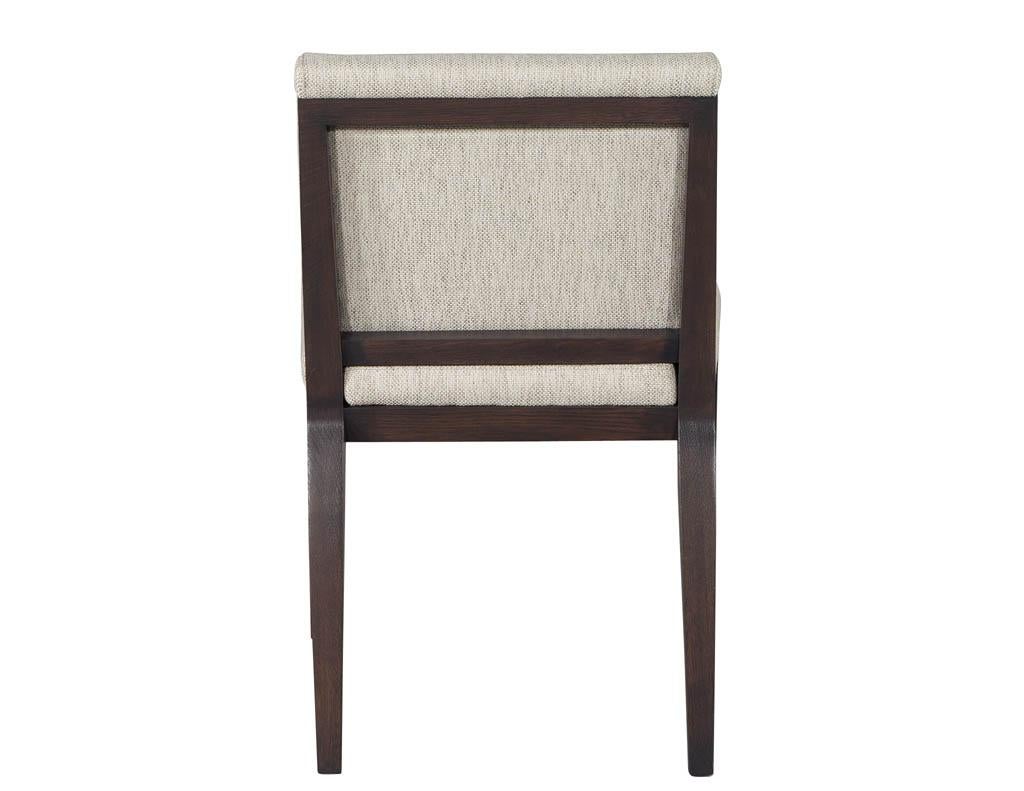 Contemporary Set of 10 Carrocel Custom Verona Dining Chairs For Sale